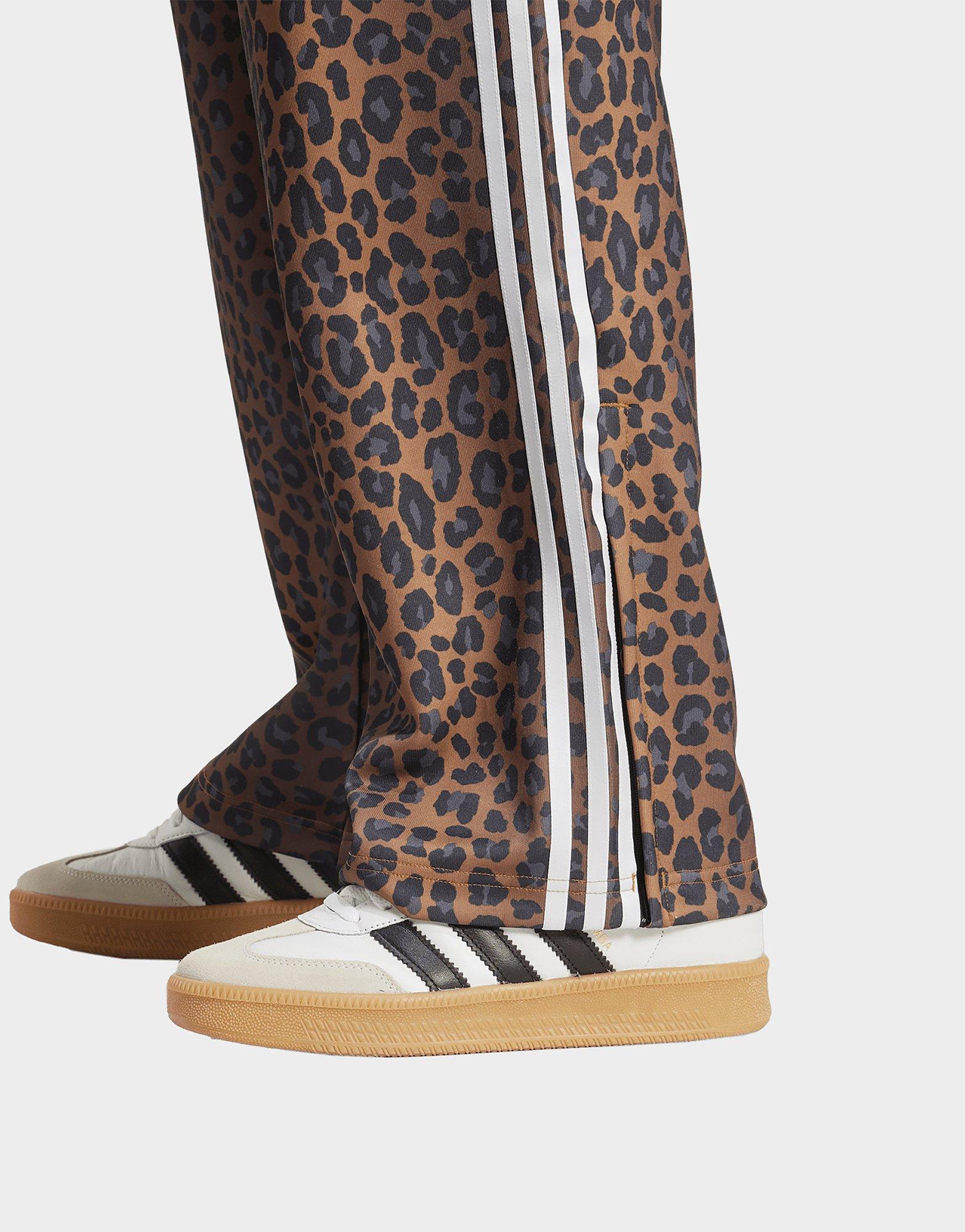 adidas Firebird Loose Leopard Track Pants