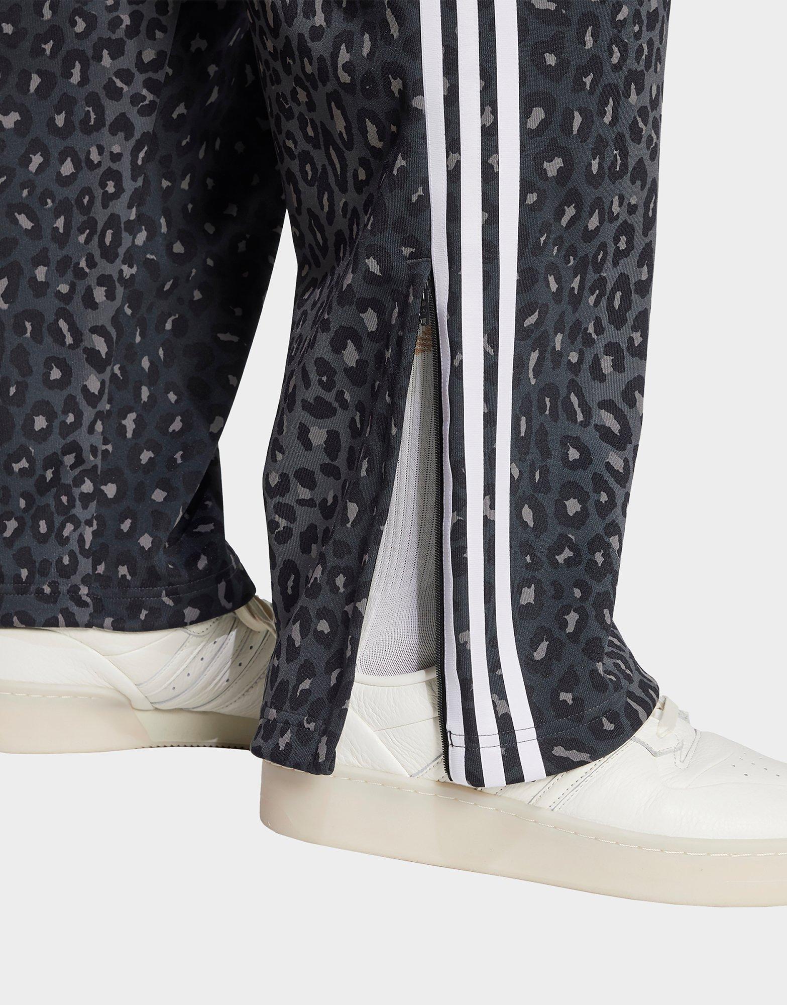 adidas Pantalon de survêtement ample léopard Firebird