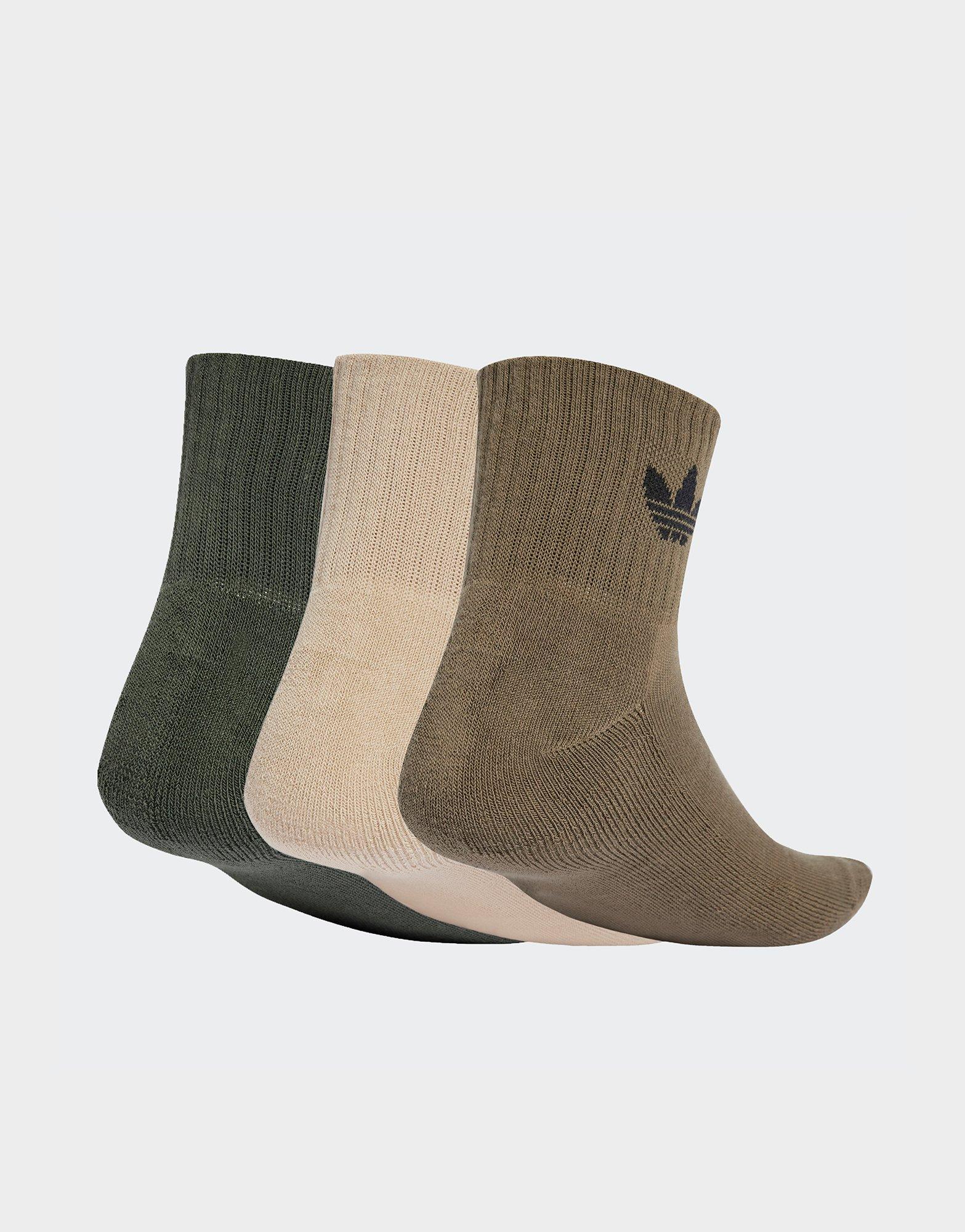 adidas Mid Crew Socks 3 Pairs