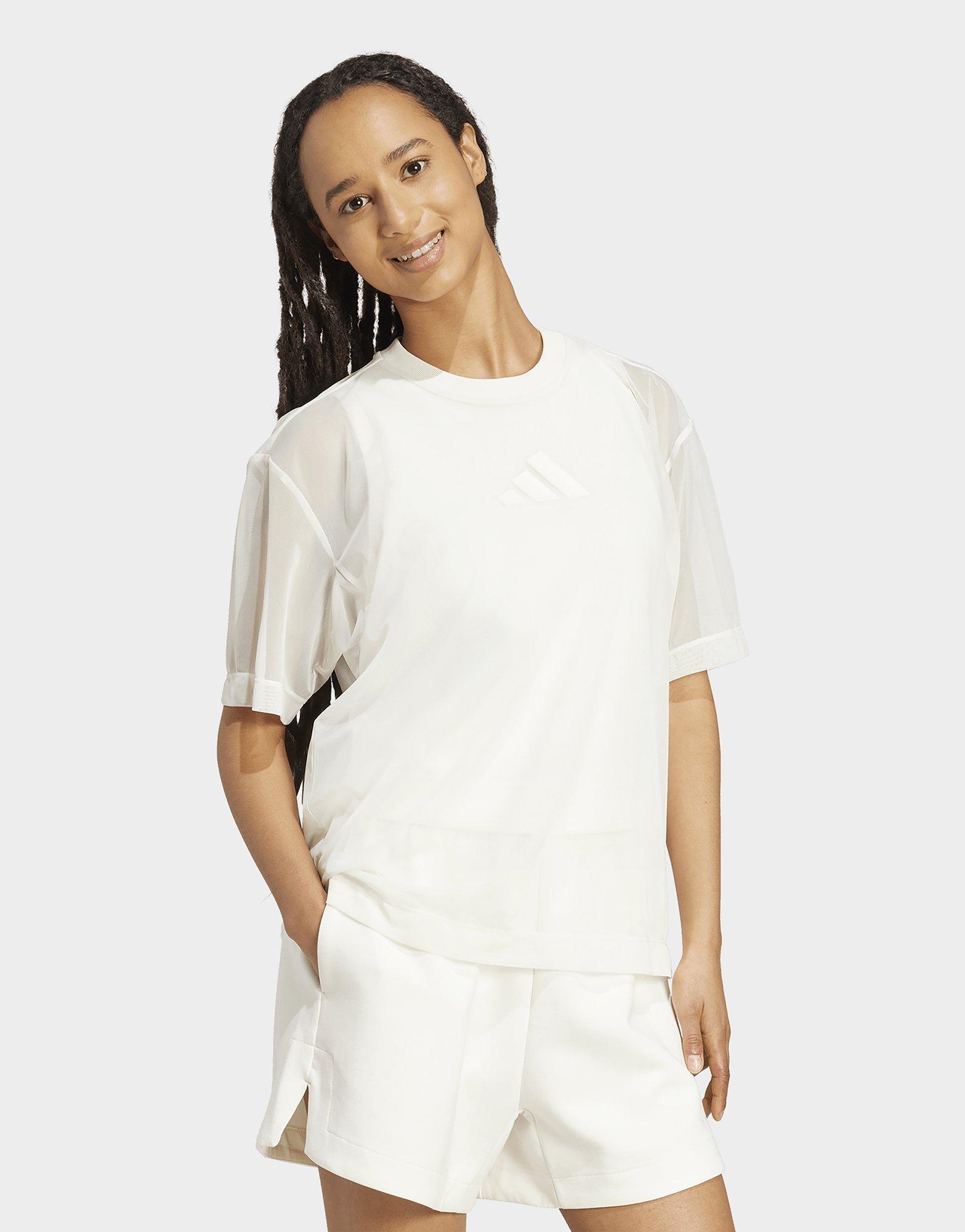 adidas Soft Lux Mesh T-Shirt