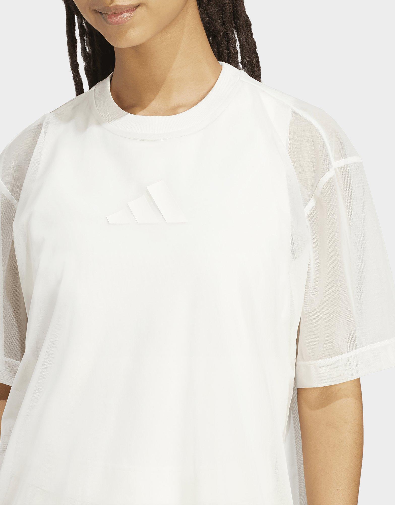 adidas Soft Lux Mesh T-Shirt