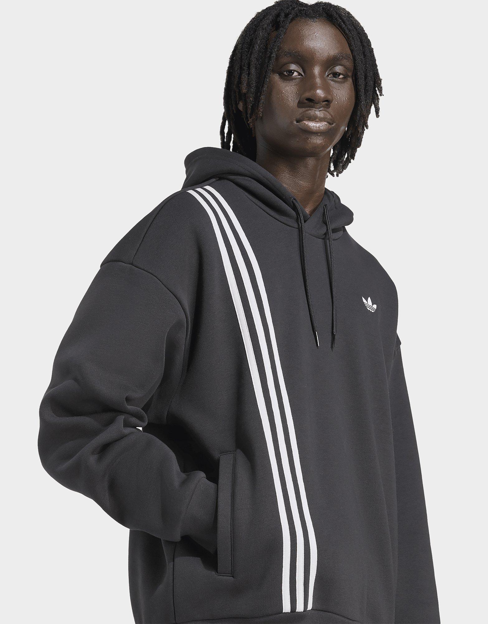 adidas Sweat-shirt à capuche bandes avant