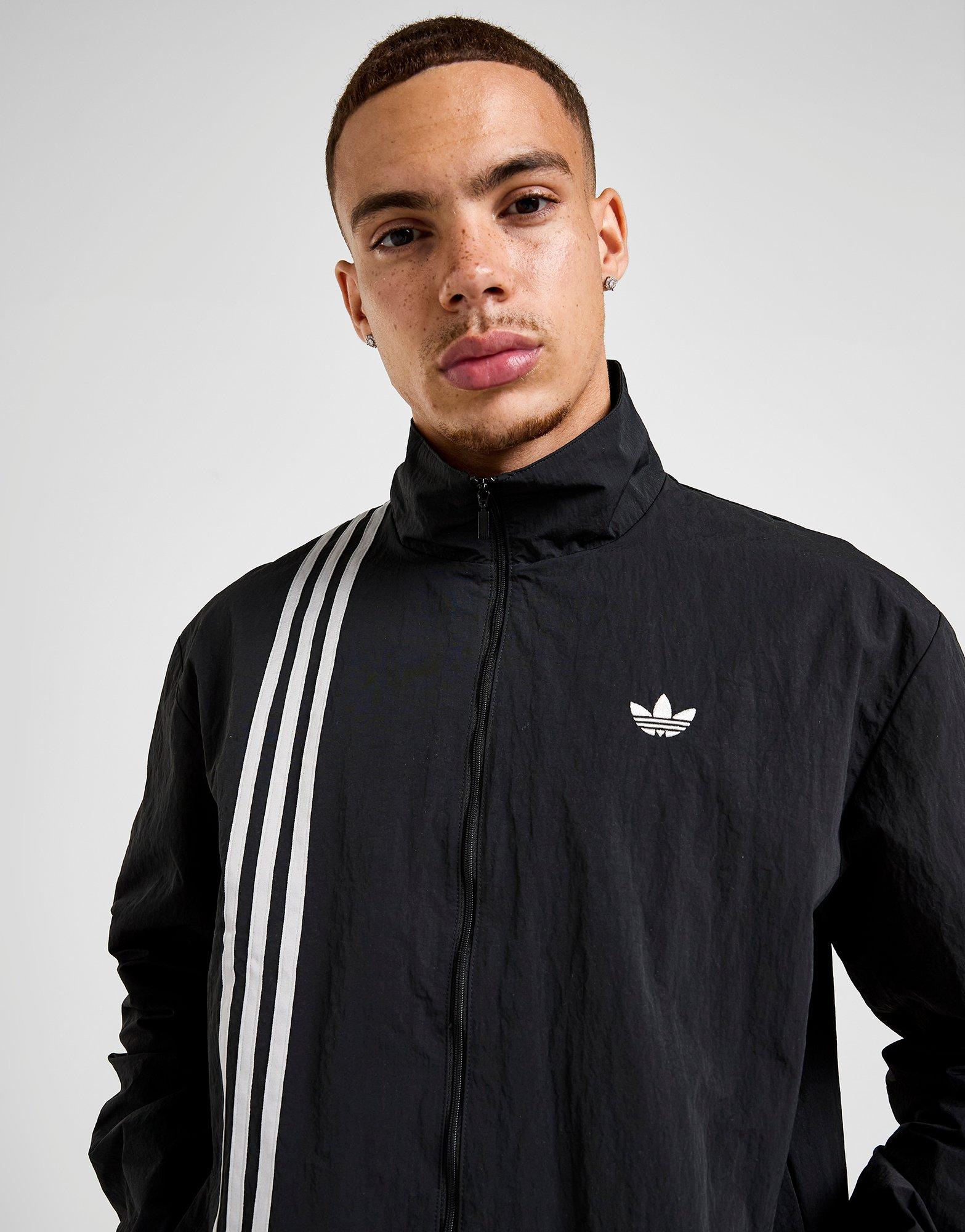 adidas Originals Firebird Front Stripes Woven Track Top