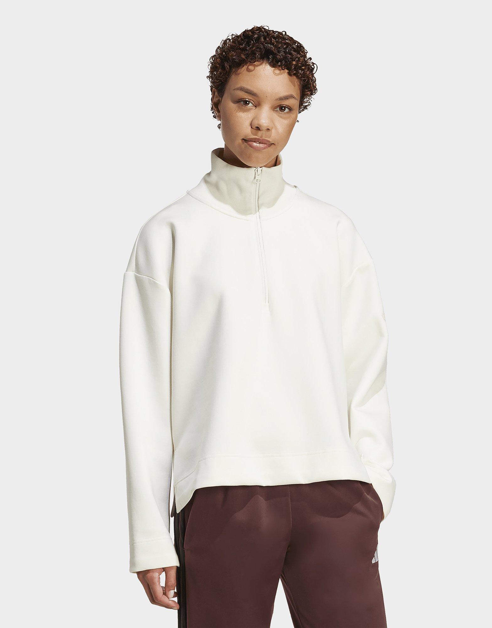 adidas Sudadera Con Cremallera Hasta El Pecho Soft Lux