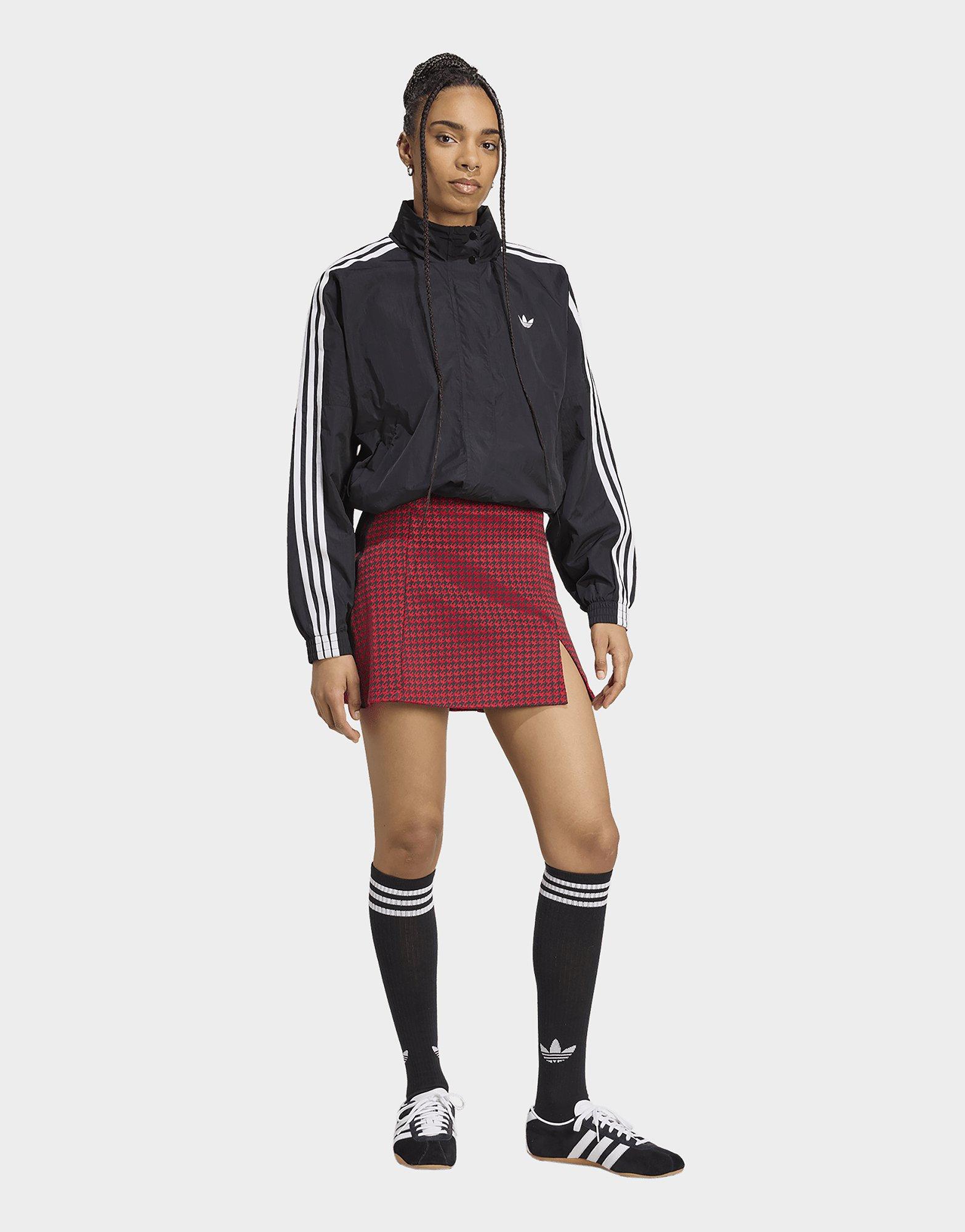 adidas Houndstooth Tailored Skirt