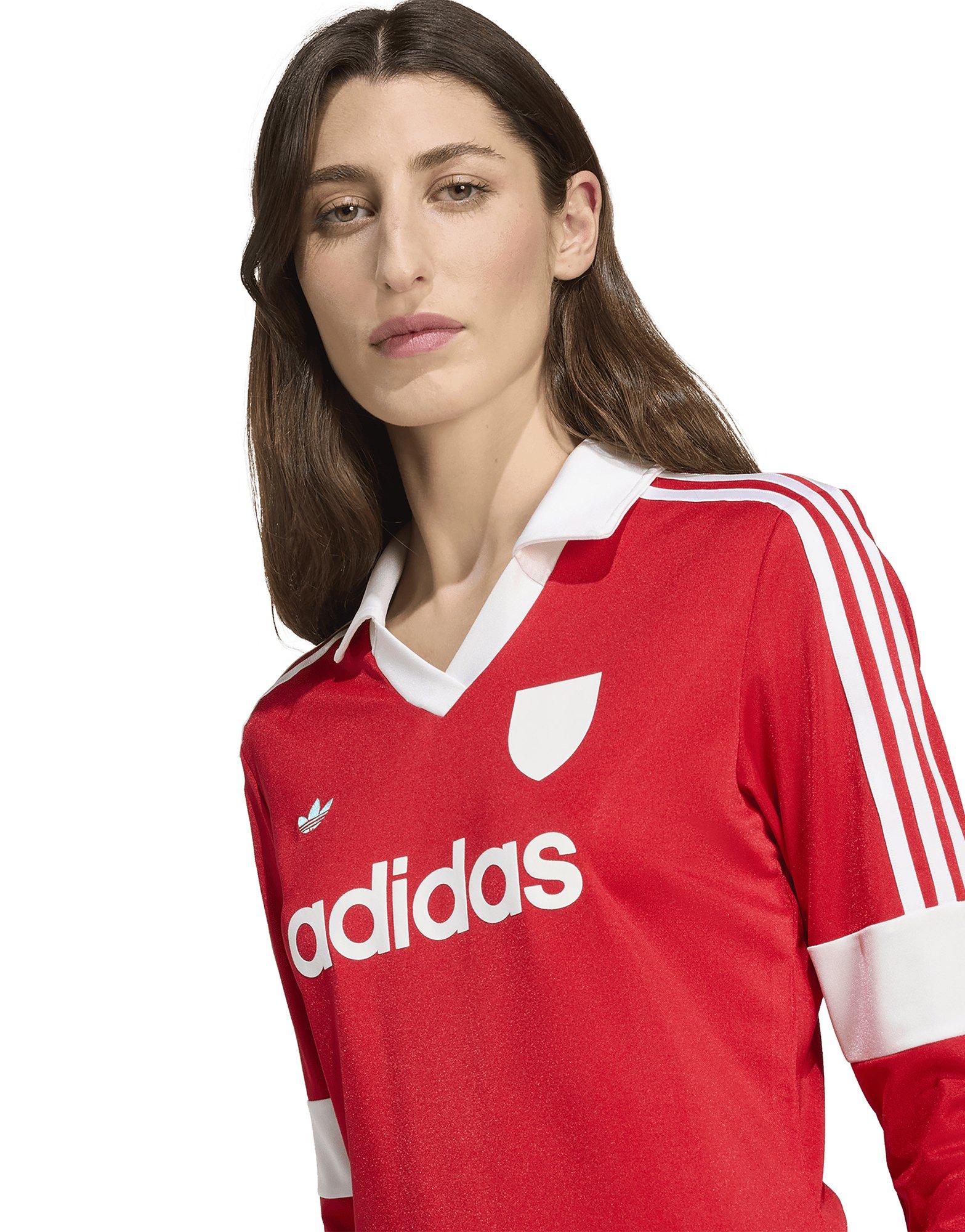 adidas Langärmeliges Fußballtrikot mit Grafikprint