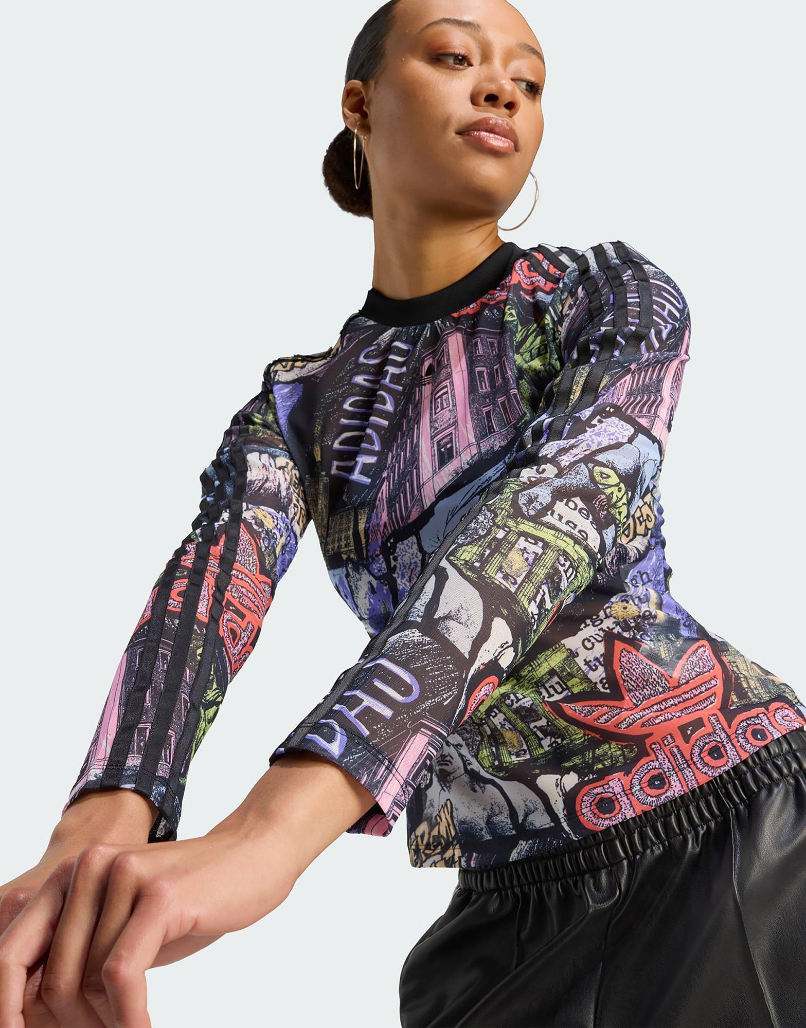 adidas T-shirt adidas x Jeremy Scott AOP Power Mesh