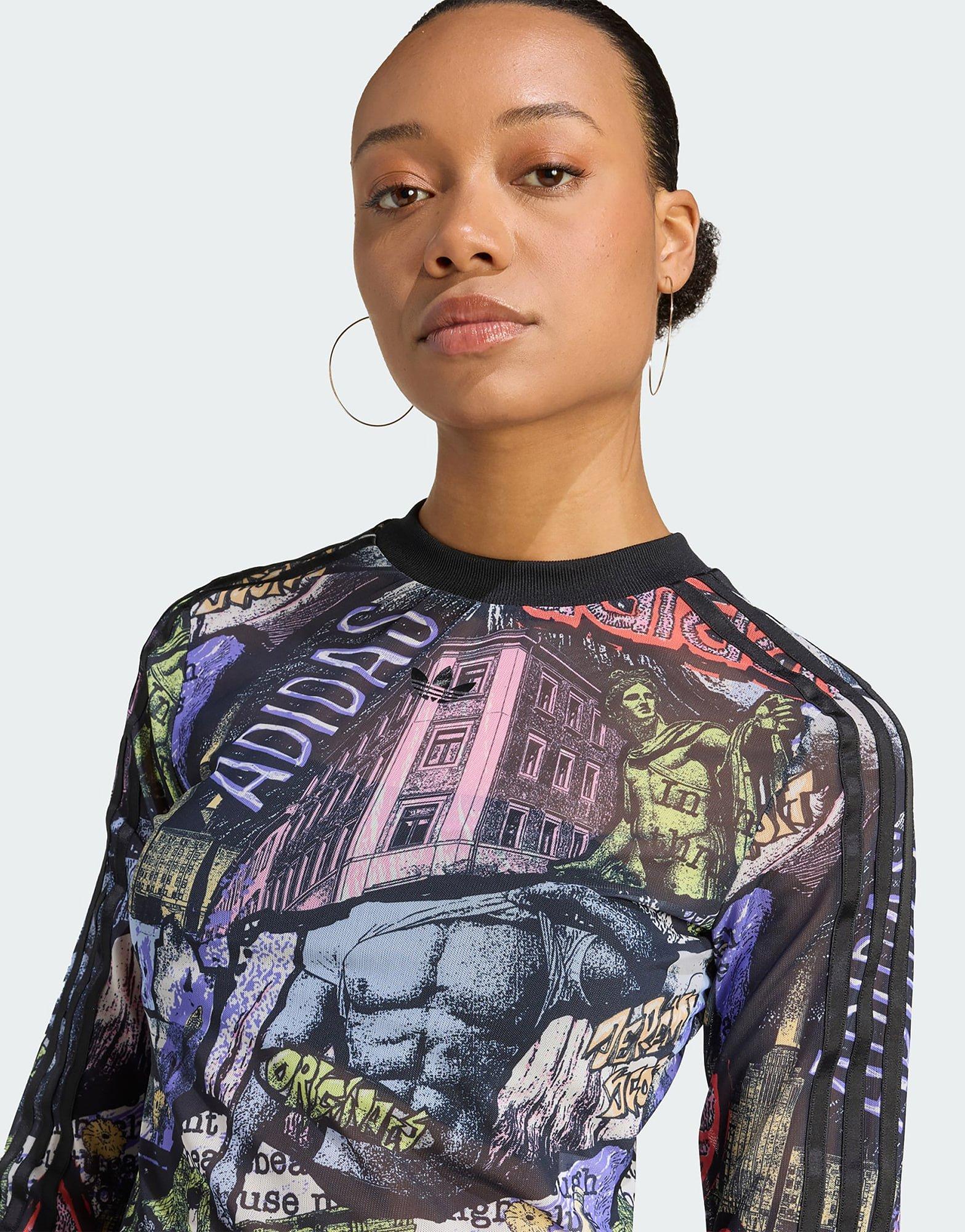 adidas T-shirt adidas x Jeremy Scott AOP Power Mesh