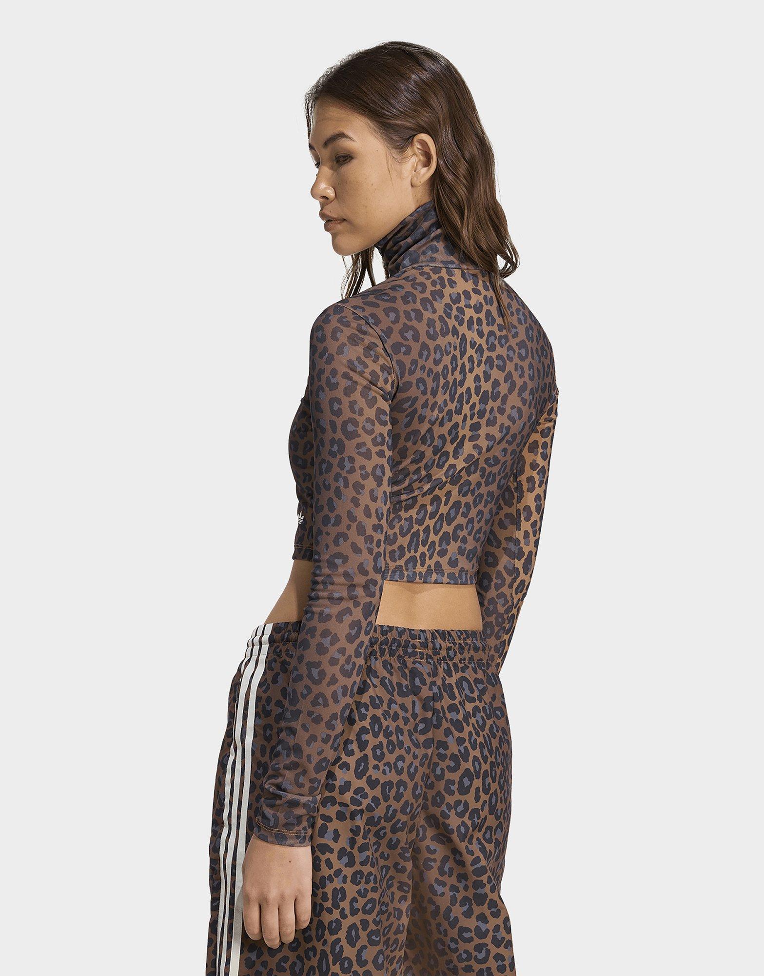 adidas Leopard Long Sleeve Tee