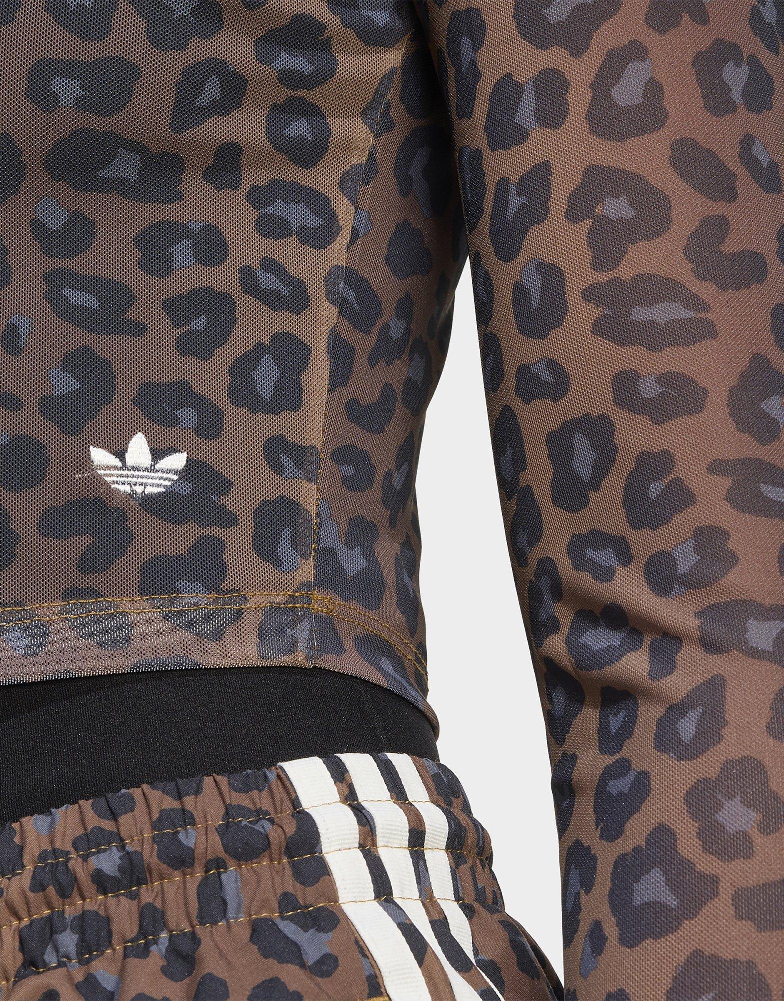 adidas Leopard Long Sleeve Tee