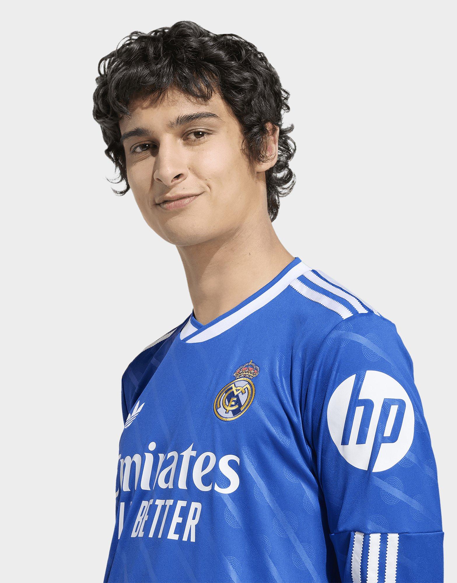 adidas Real Madrid 25/26 Langärmeliges Ausweichtrikot