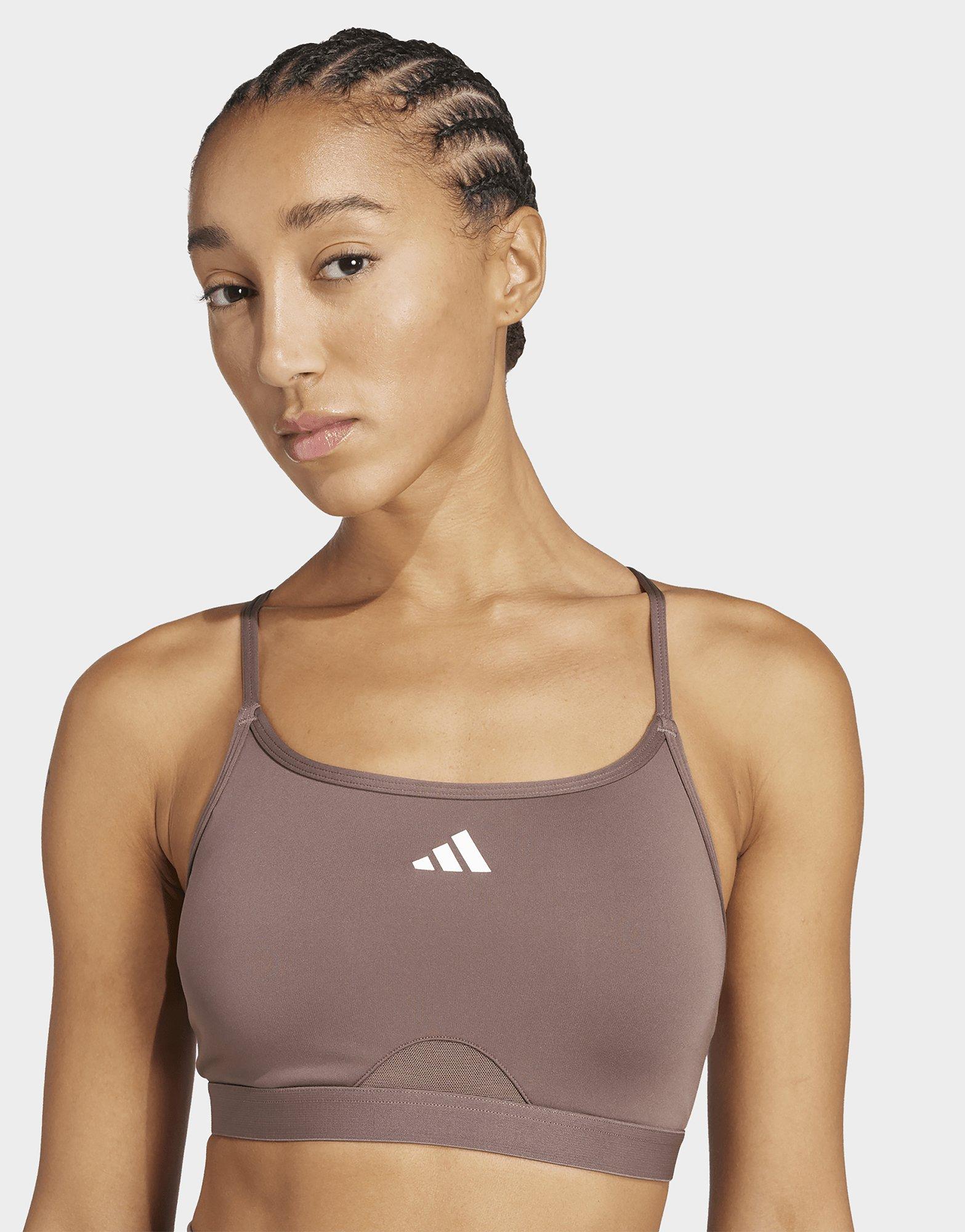 adidas Brassière de training 3 bandes Aeroreact