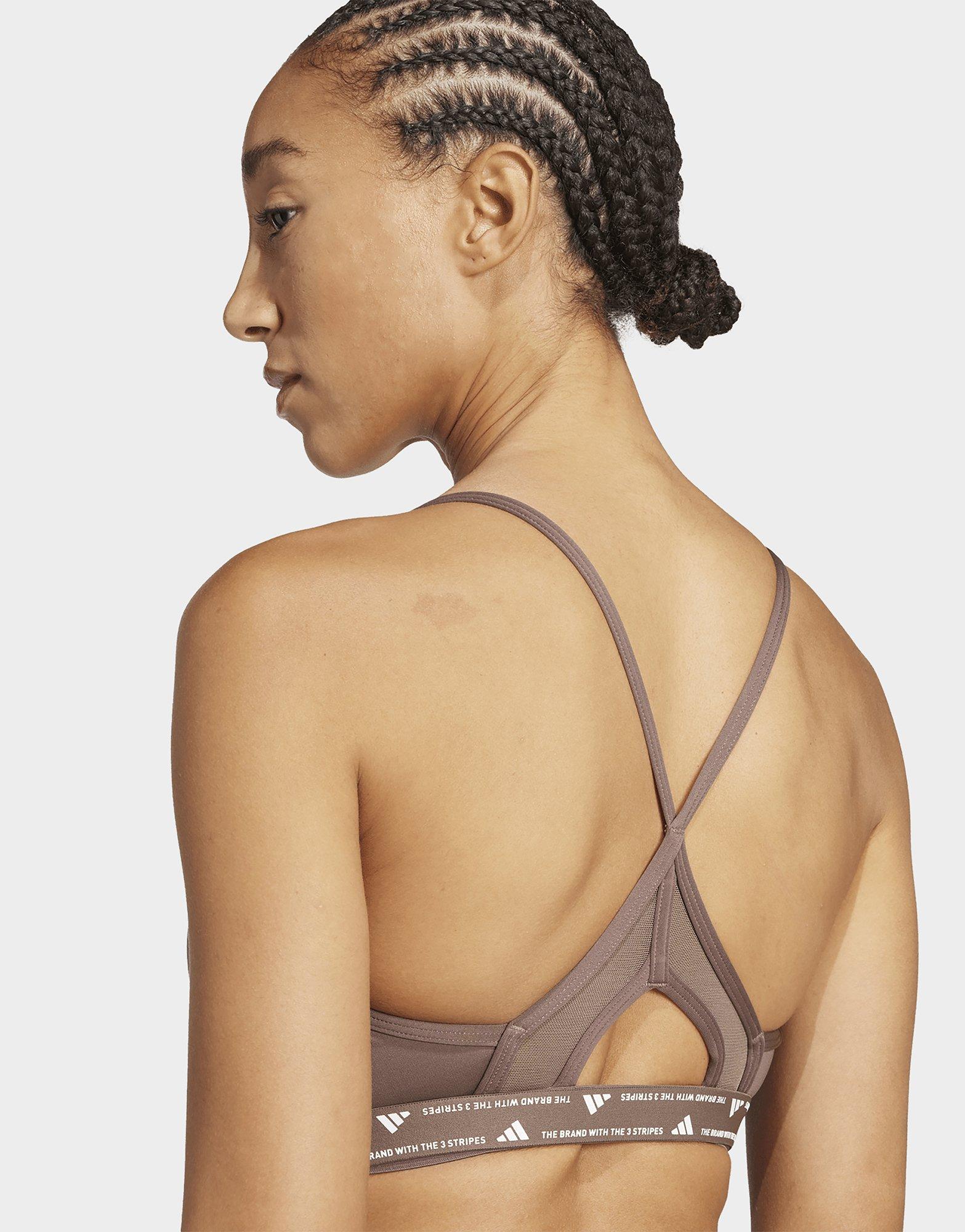 adidas Brassière de training 3 bandes Aeroreact