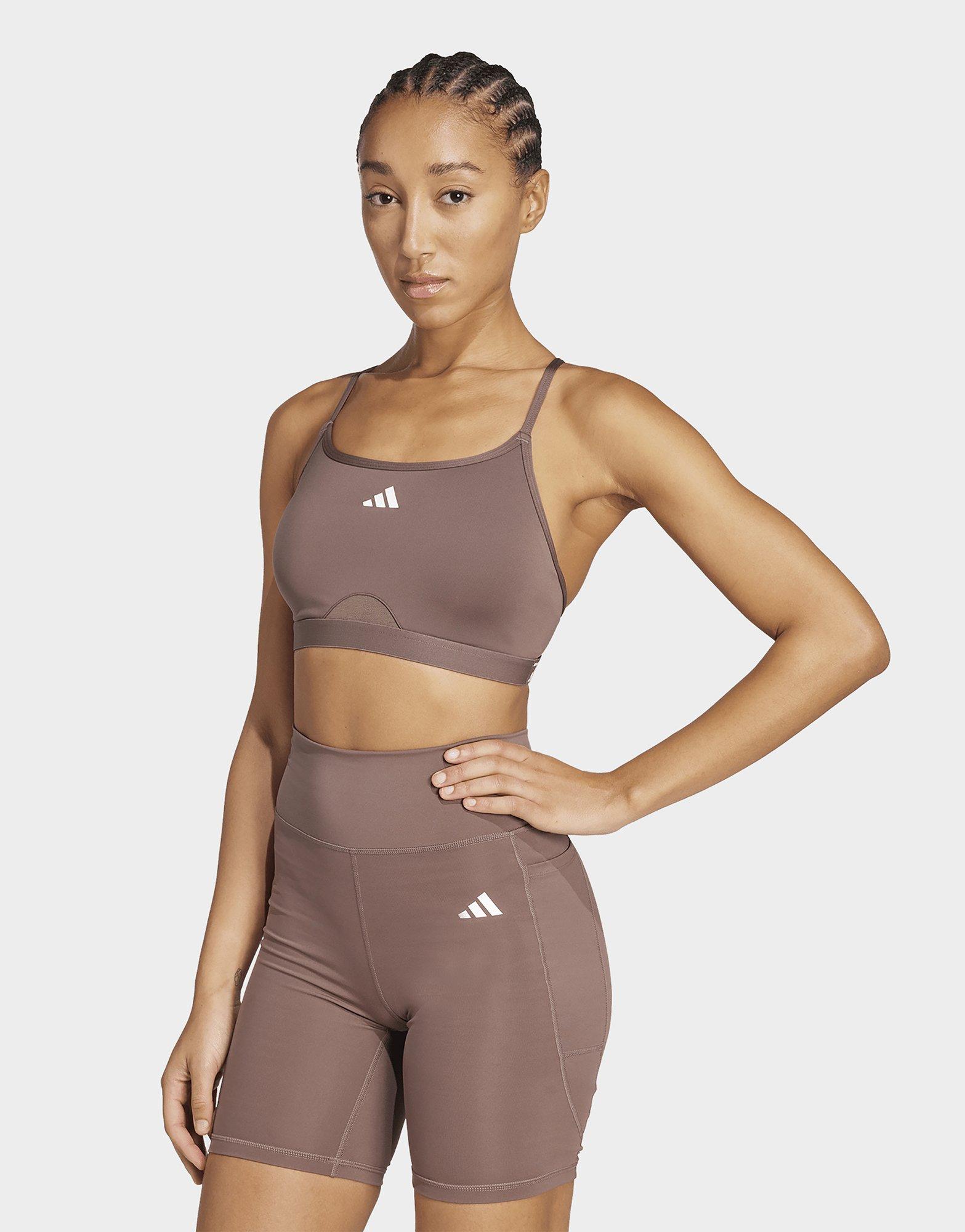 adidas Sujetador Aeroreact Training 3 Bandas