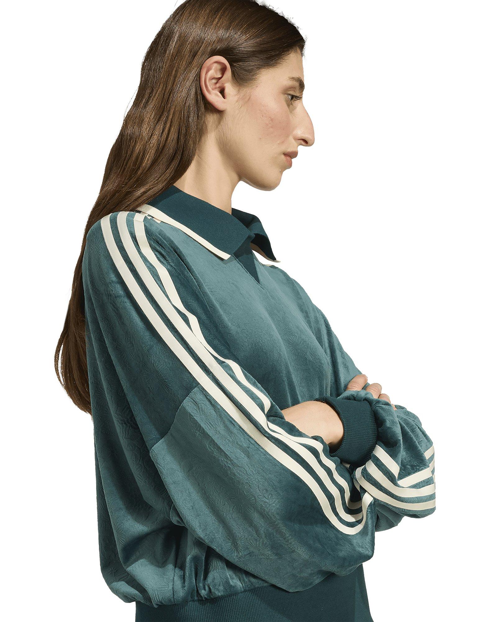 adidas Chaqueta deportiva de terciopelo grabado adidas Originals x Liberty London Firebird