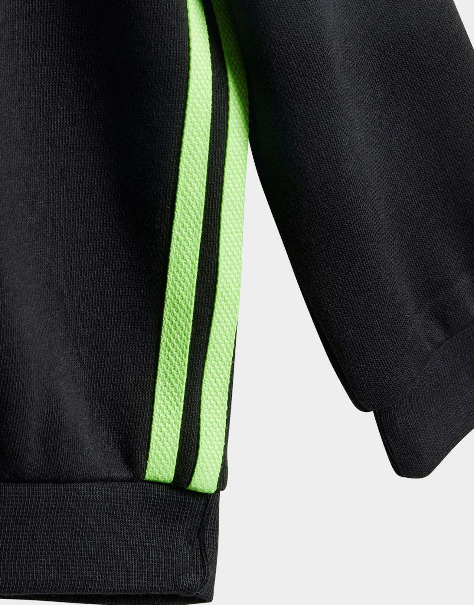 adidas Conjunto sudadera cuello redondo y pantalón (Bebé)