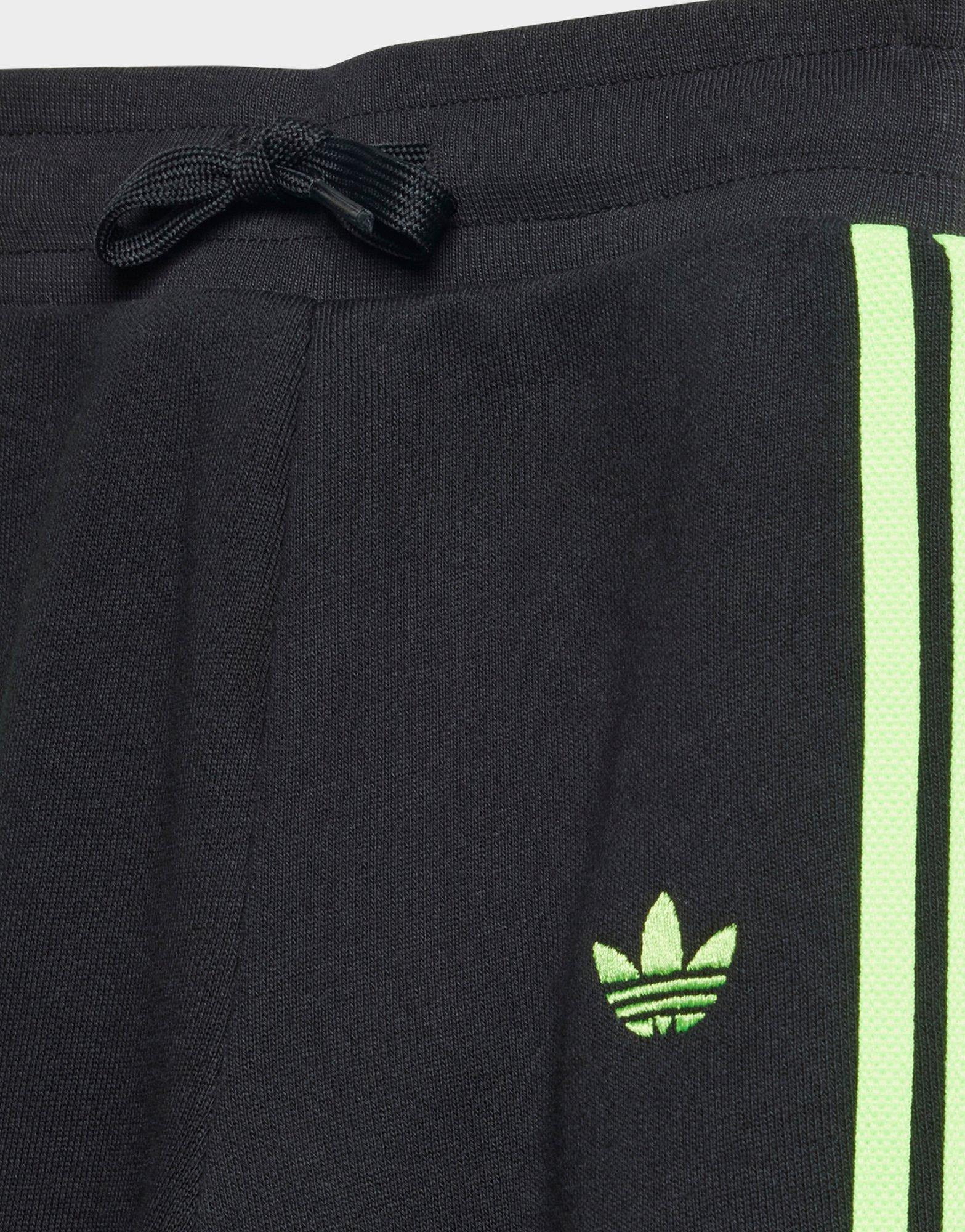 adidas Conjunto sudadera cuello redondo y pantalón (Bebé)