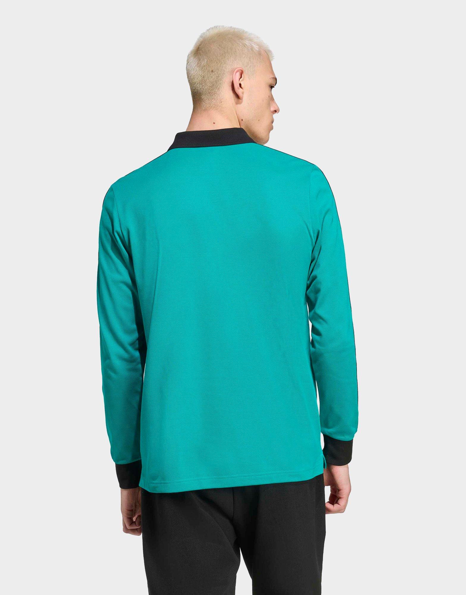 adidas Liverpool FC Terrace Icons Long Sleeve Polo Shirt