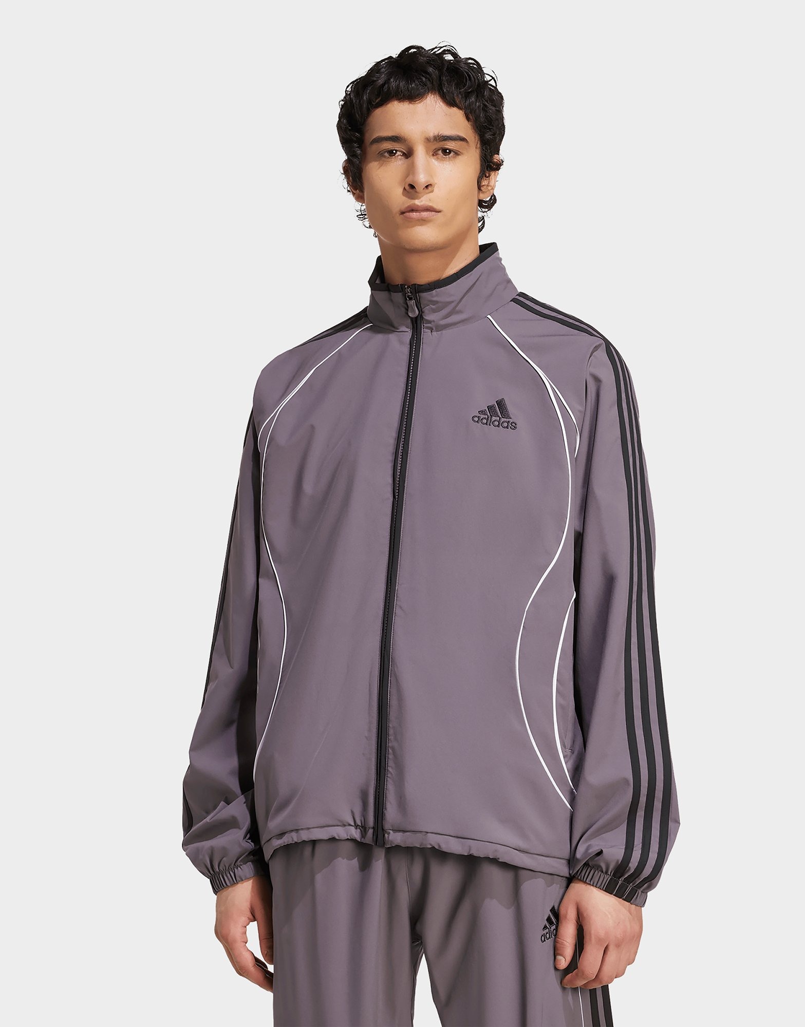 Grey adidas Teamgeist Adicolor Track Top | JD Sports UK