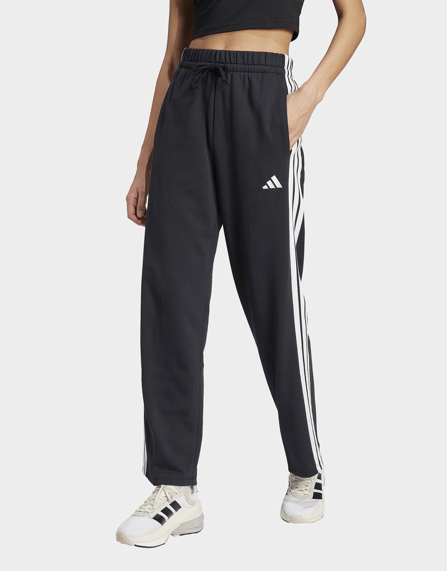 adidas Essentials 3-stripes Open Hem French Terry Pants