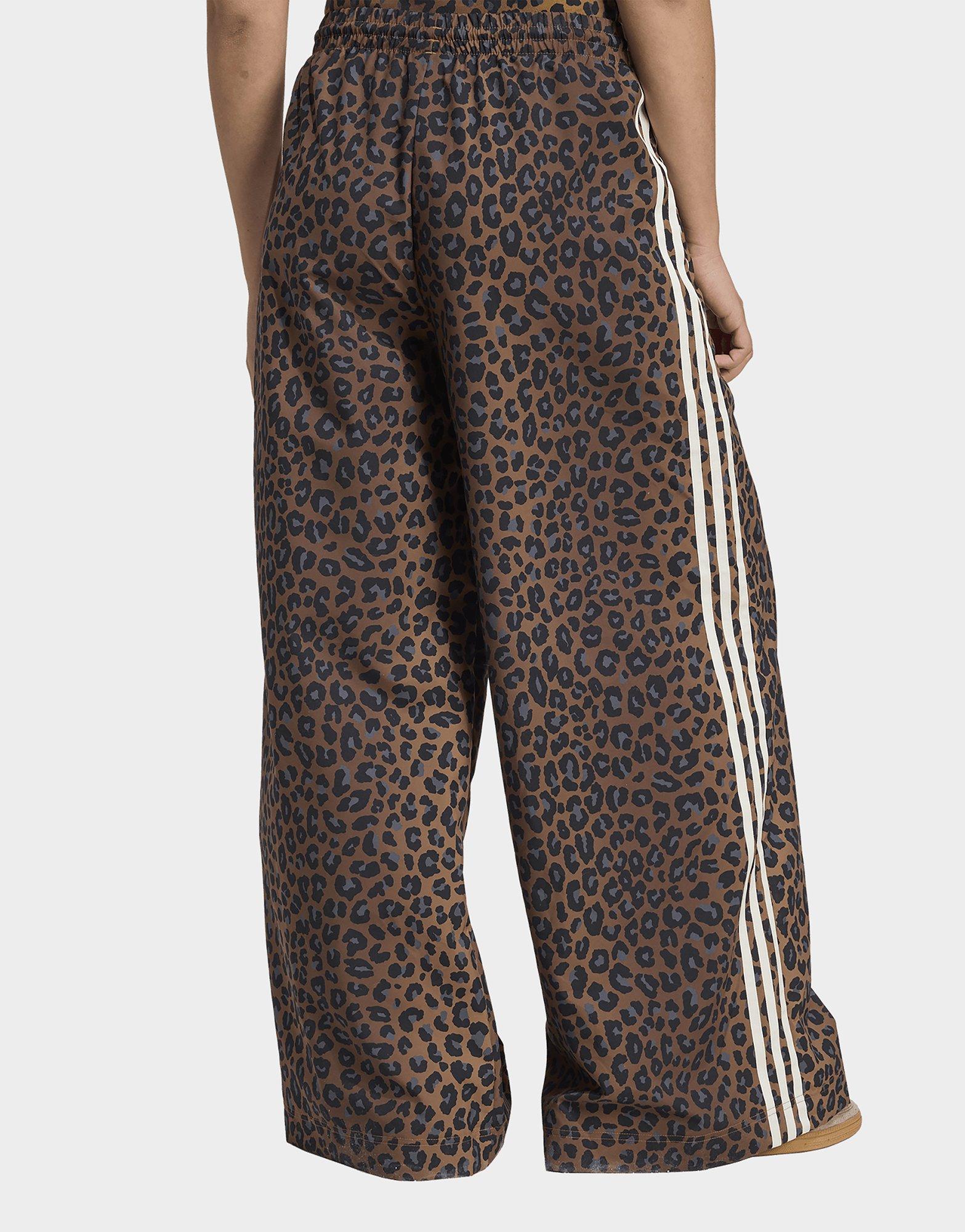adidas Leopard Firebird Oversized Track Pants
