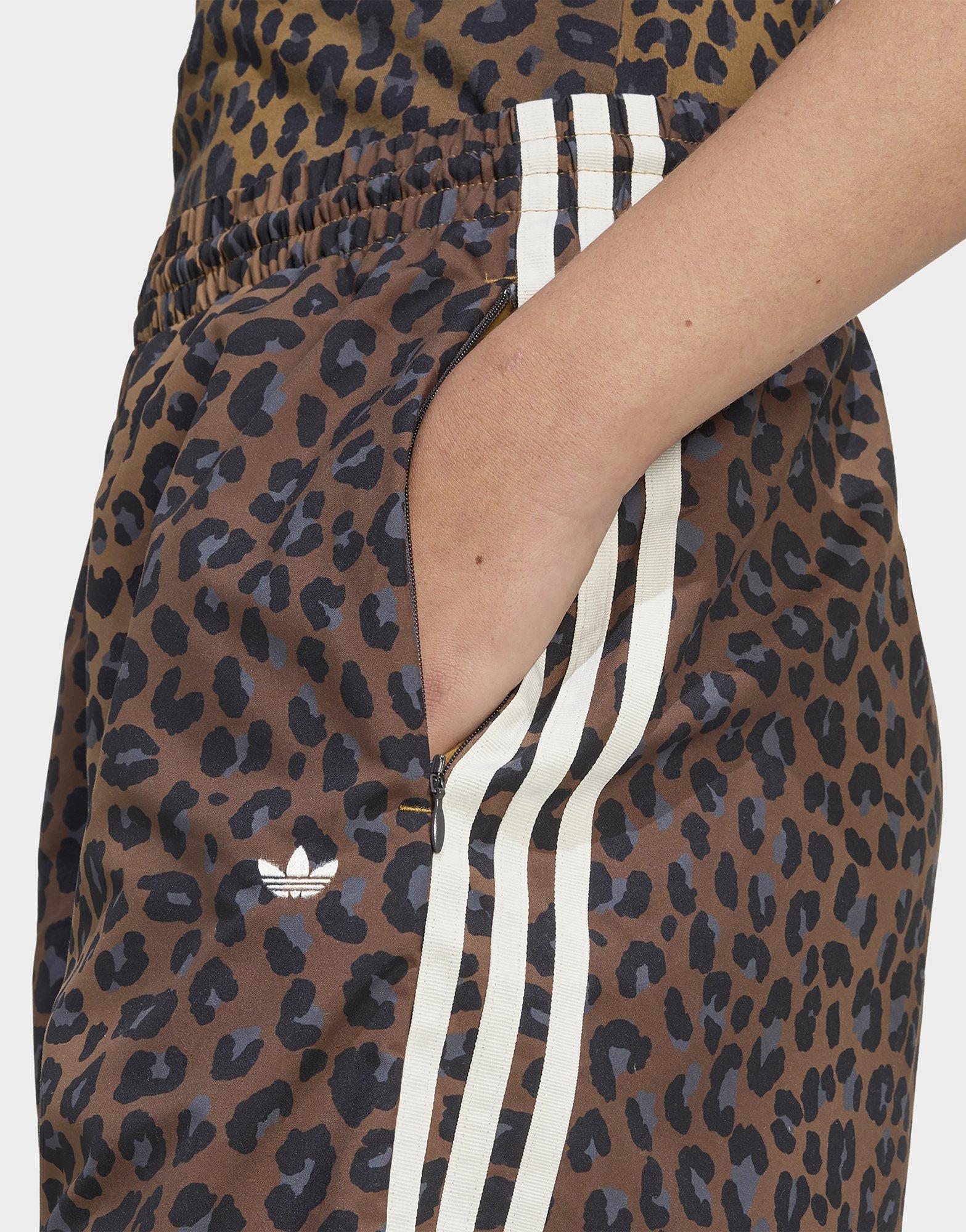 adidas Leopard Firebird Oversized Track Pants