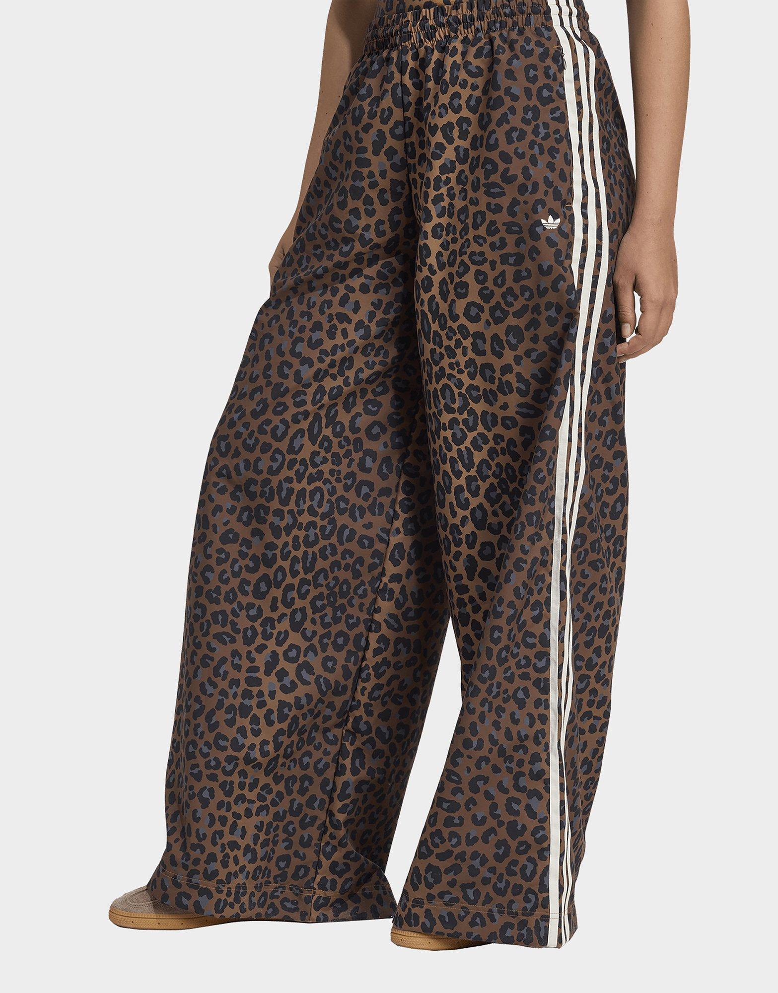 adidas Leopard Firebird Oversized Track Pants
