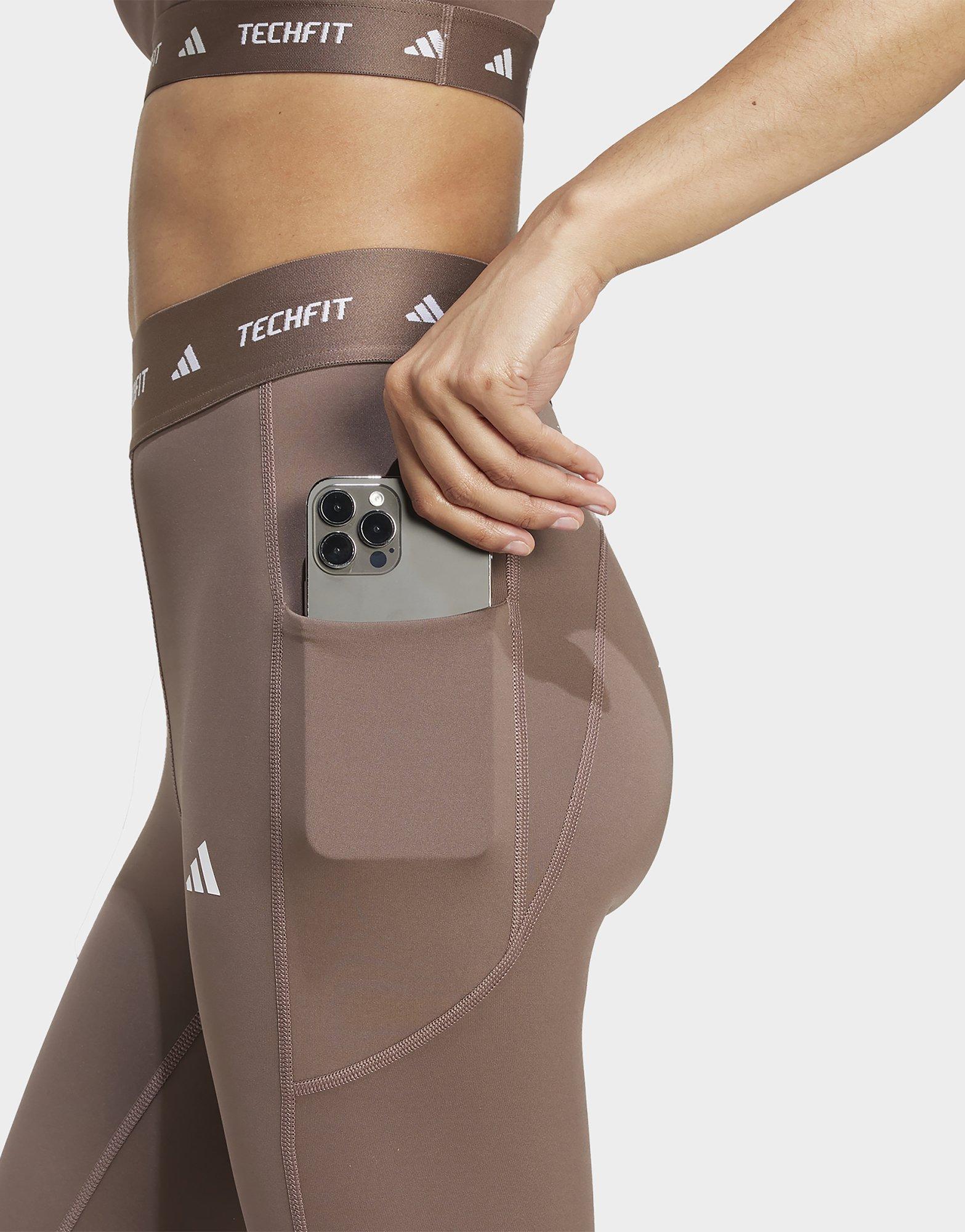 adidas Legging long poche dissimulée Techfit