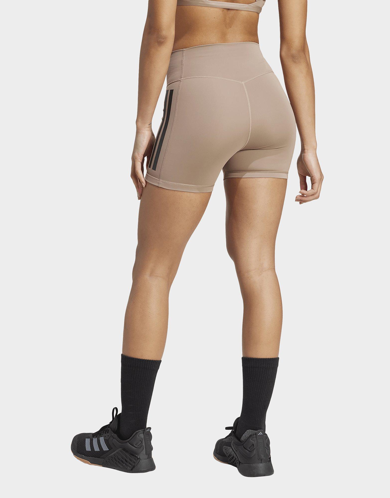 adidas Optime 3-Streifen kurze Leggings