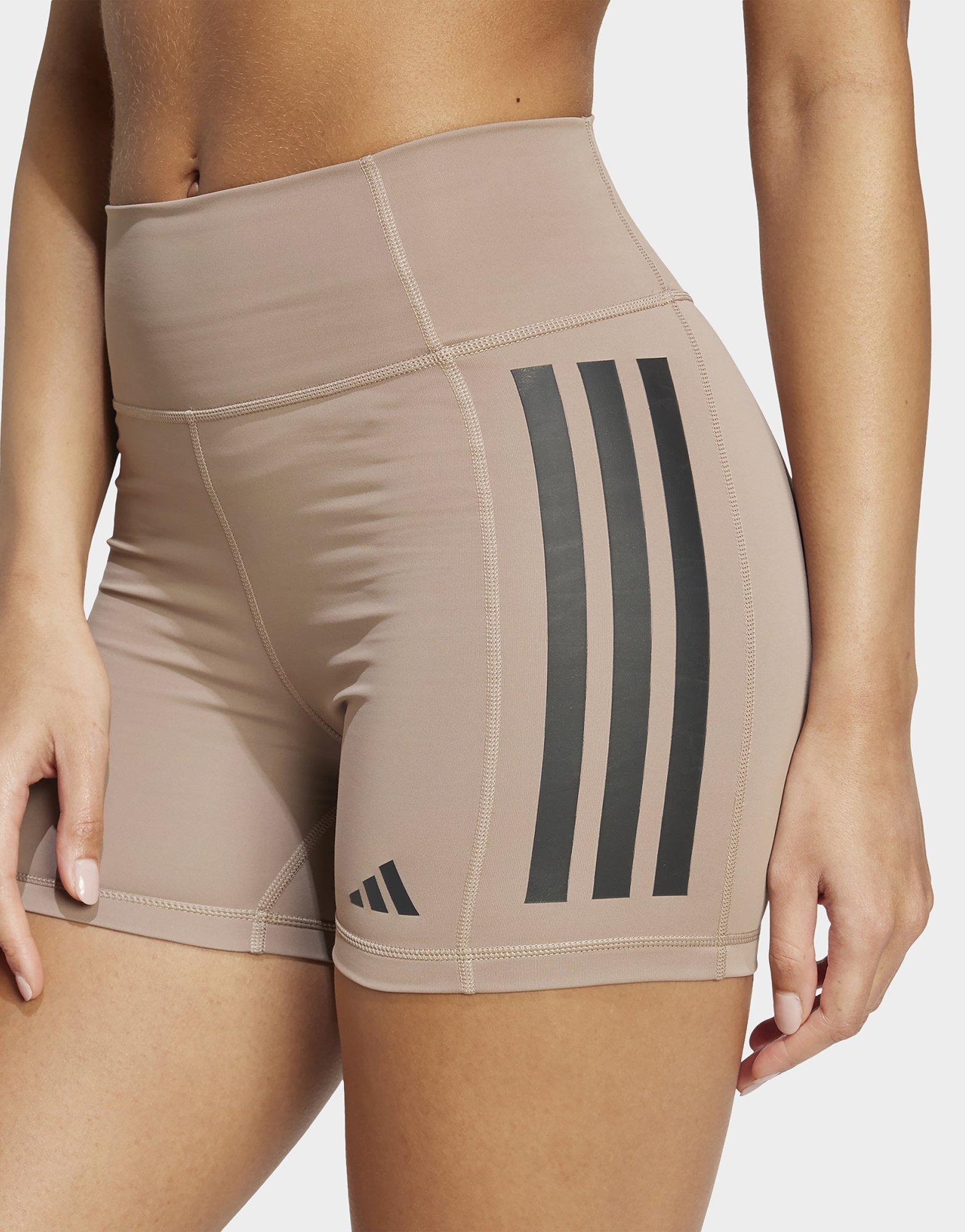 adidas Optime 3-Streifen kurze Leggings