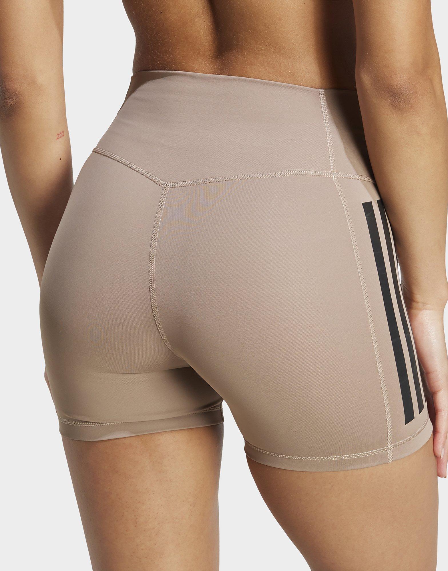 adidas Optime 3-Streifen kurze Leggings