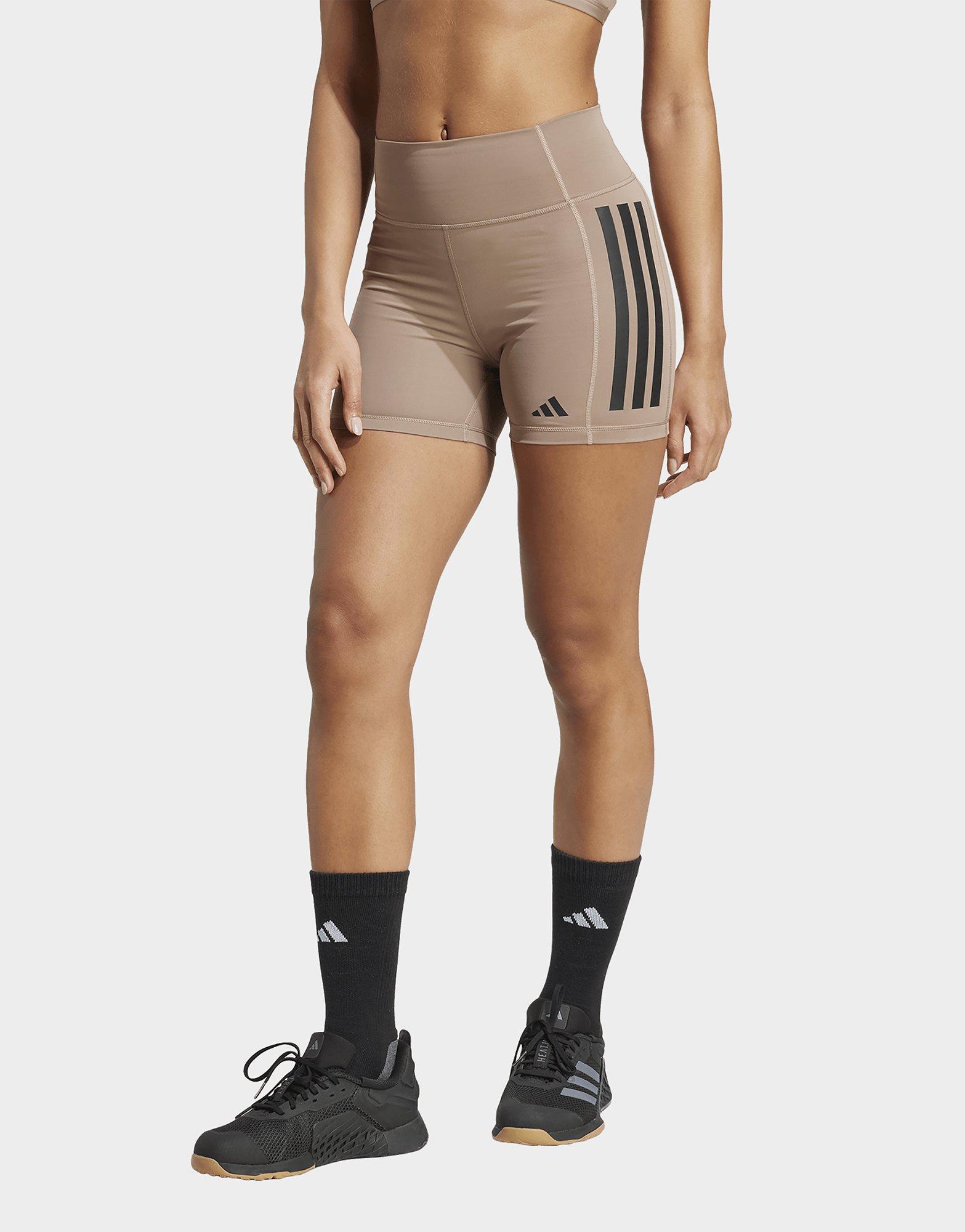 adidas Optimé 3-stripes 1/4 Short Leggings