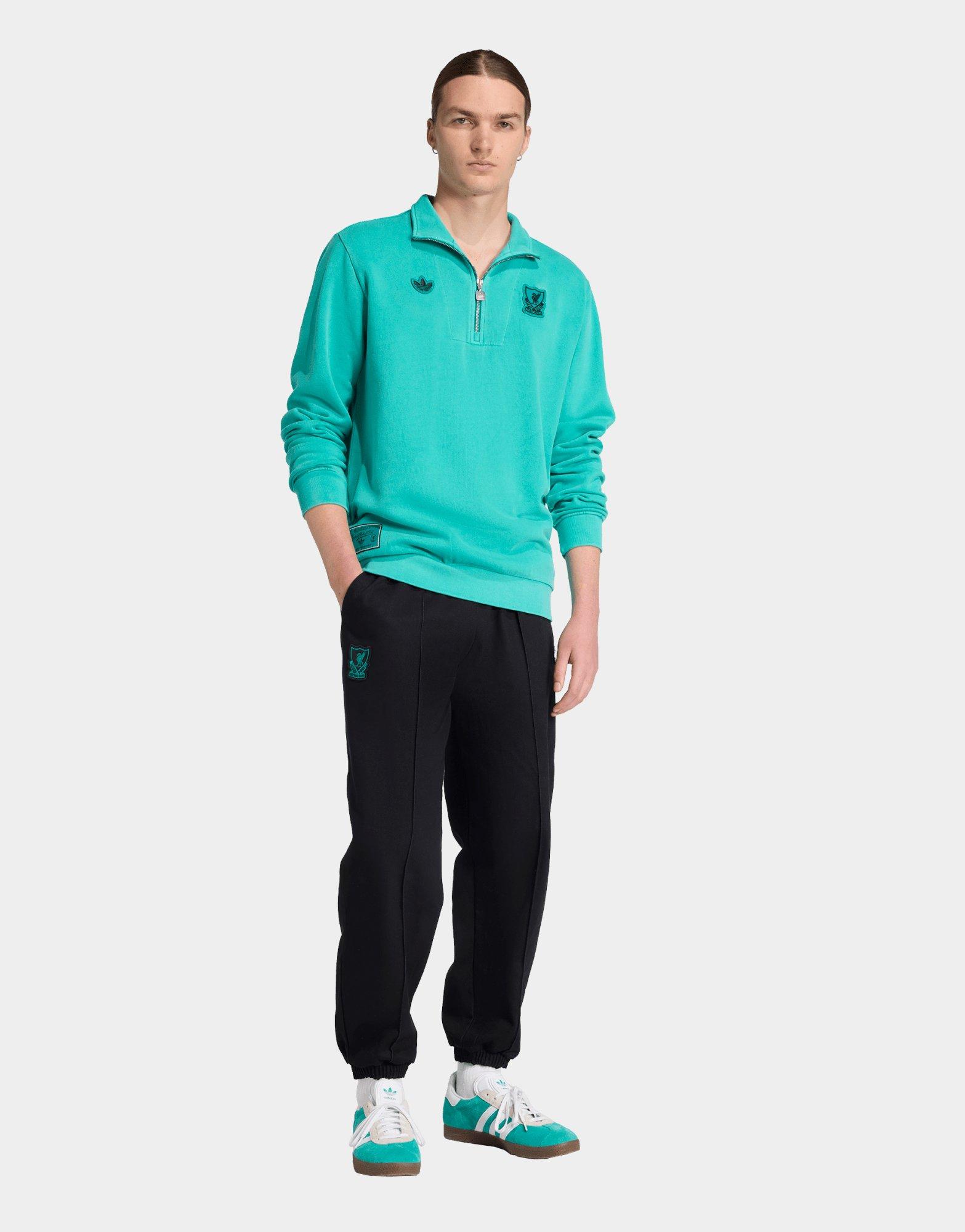adidas Liverpool FC Terrace Icons Half-Zip Top