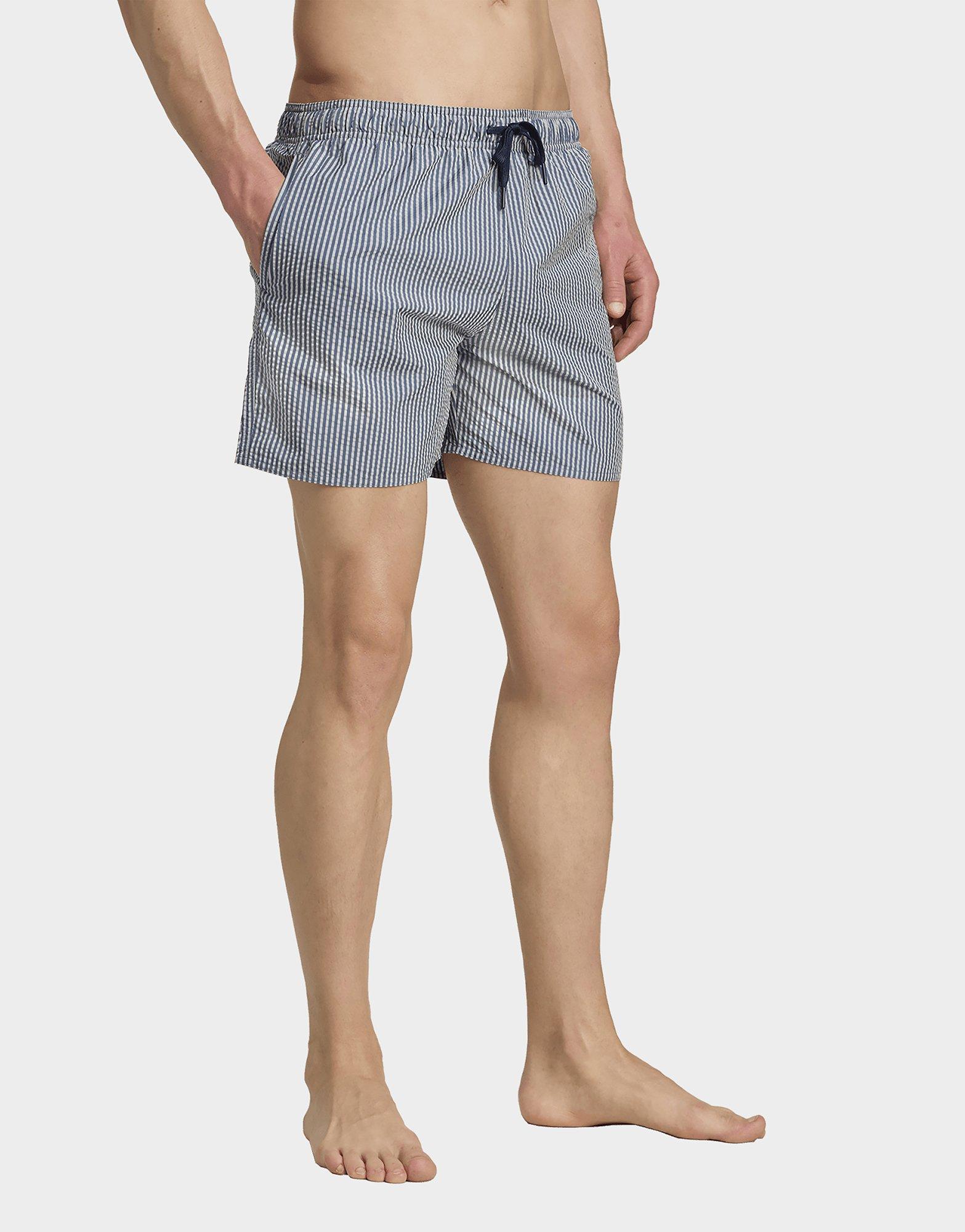 adidas Seersucker Stripy Zwemshort 5-Inch