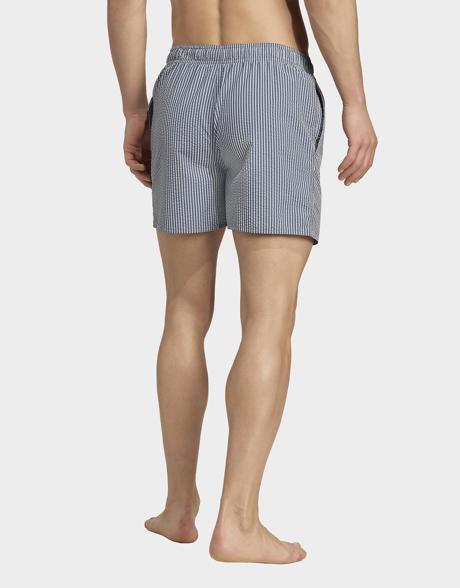 adidas Seersucker Stripy Zwemshort 5-Inch