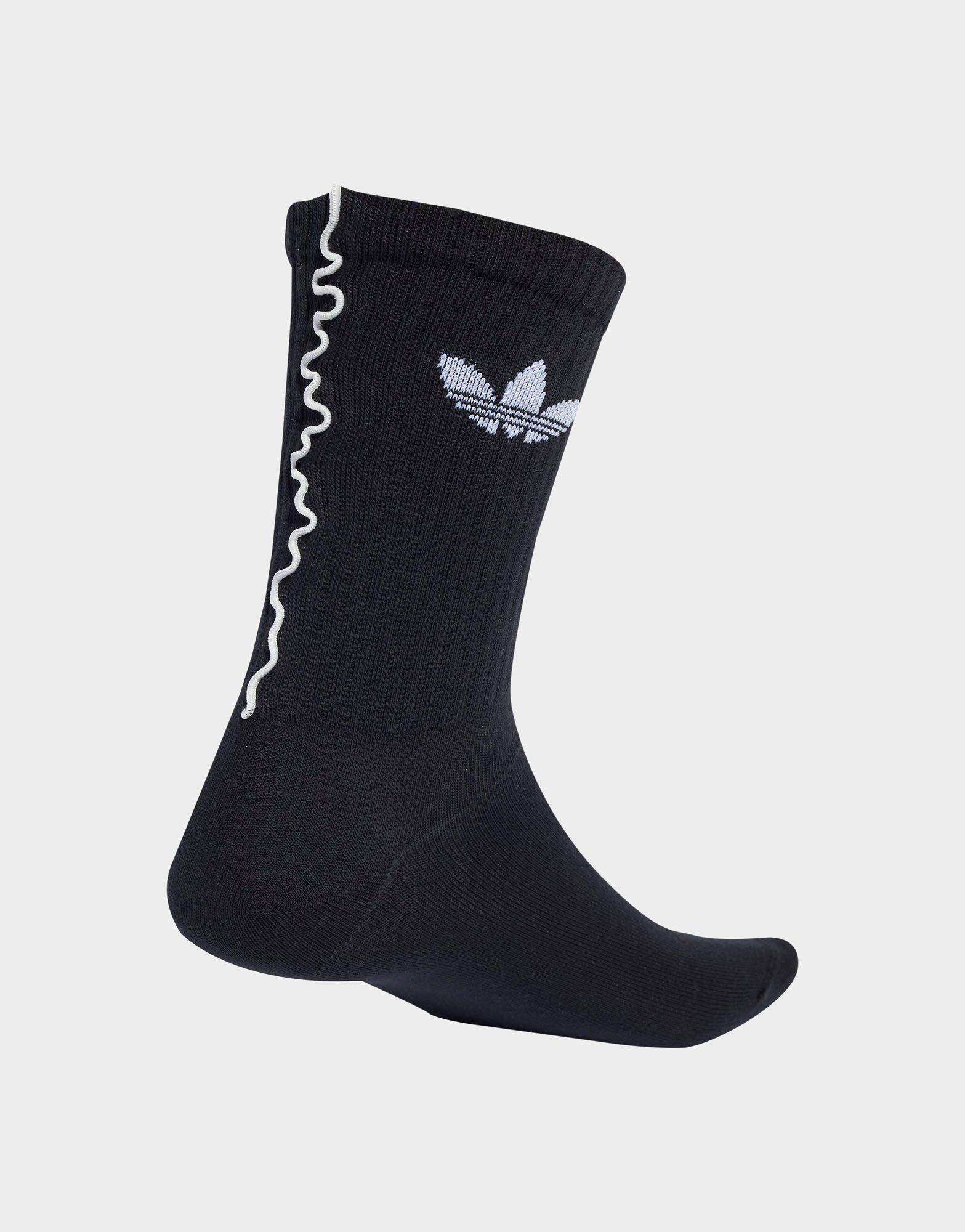 adidas Ruffle Crew Socks 2 Pairs
