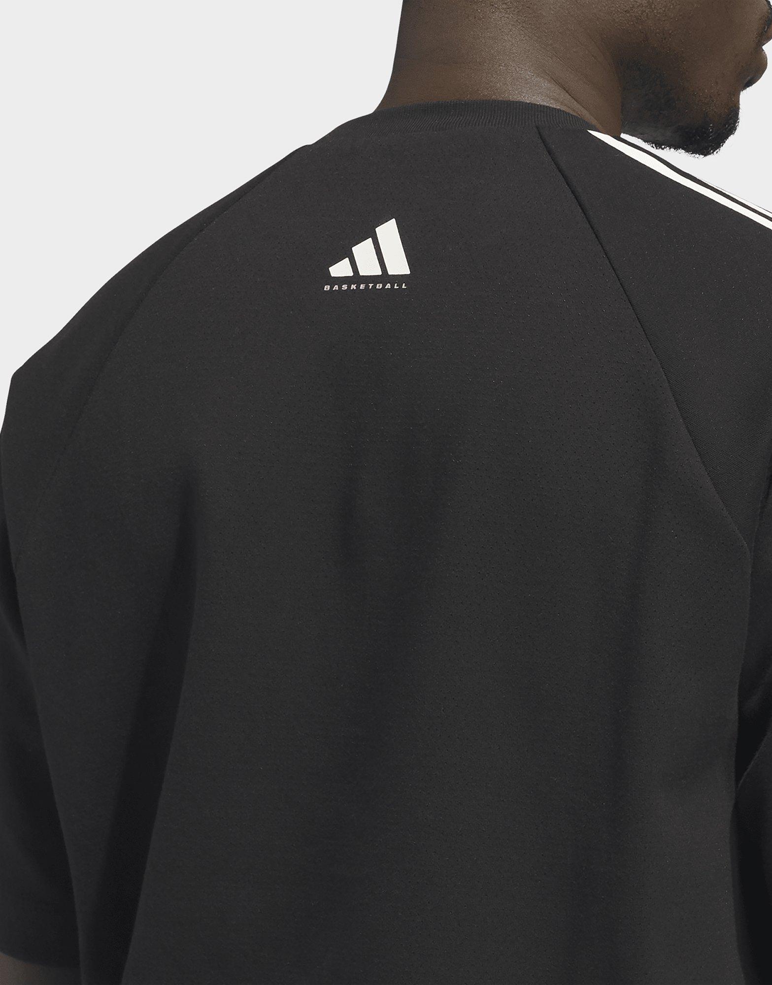 adidas adidas Basketball Sweatshirt met Korte Mouwen (Uniseks)