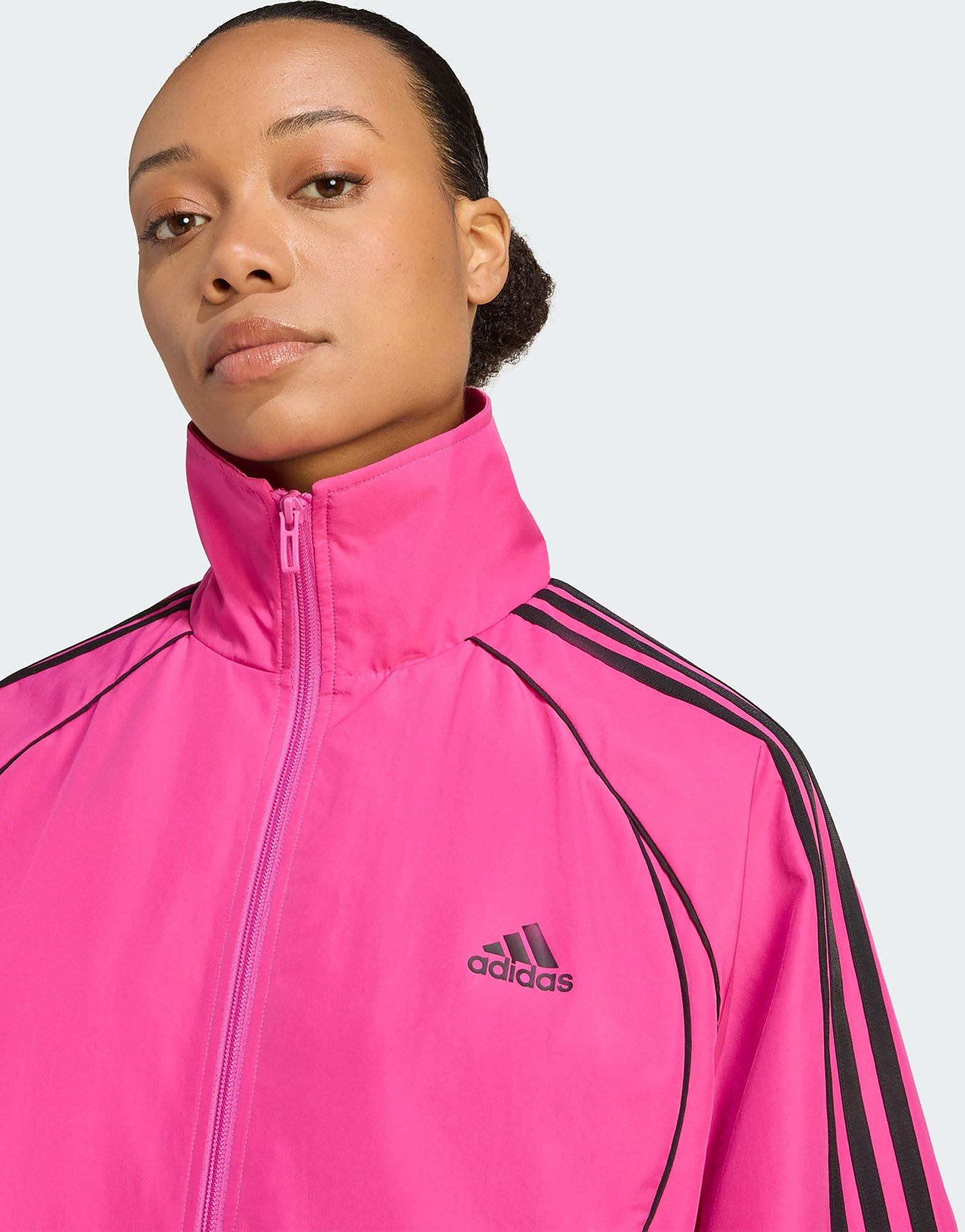 adidas Veste de survêtement toile oversize Teamgeist Adicolor