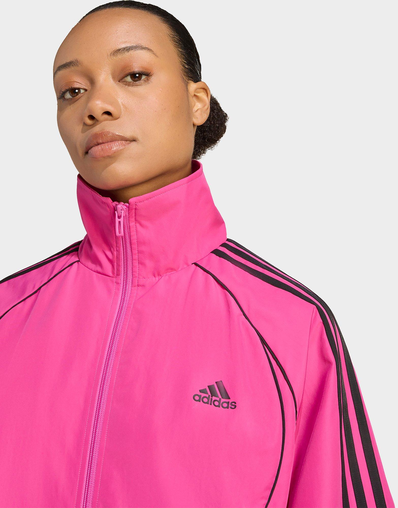 adidas Veste de survêtement toile oversize Teamgeist Adicolor