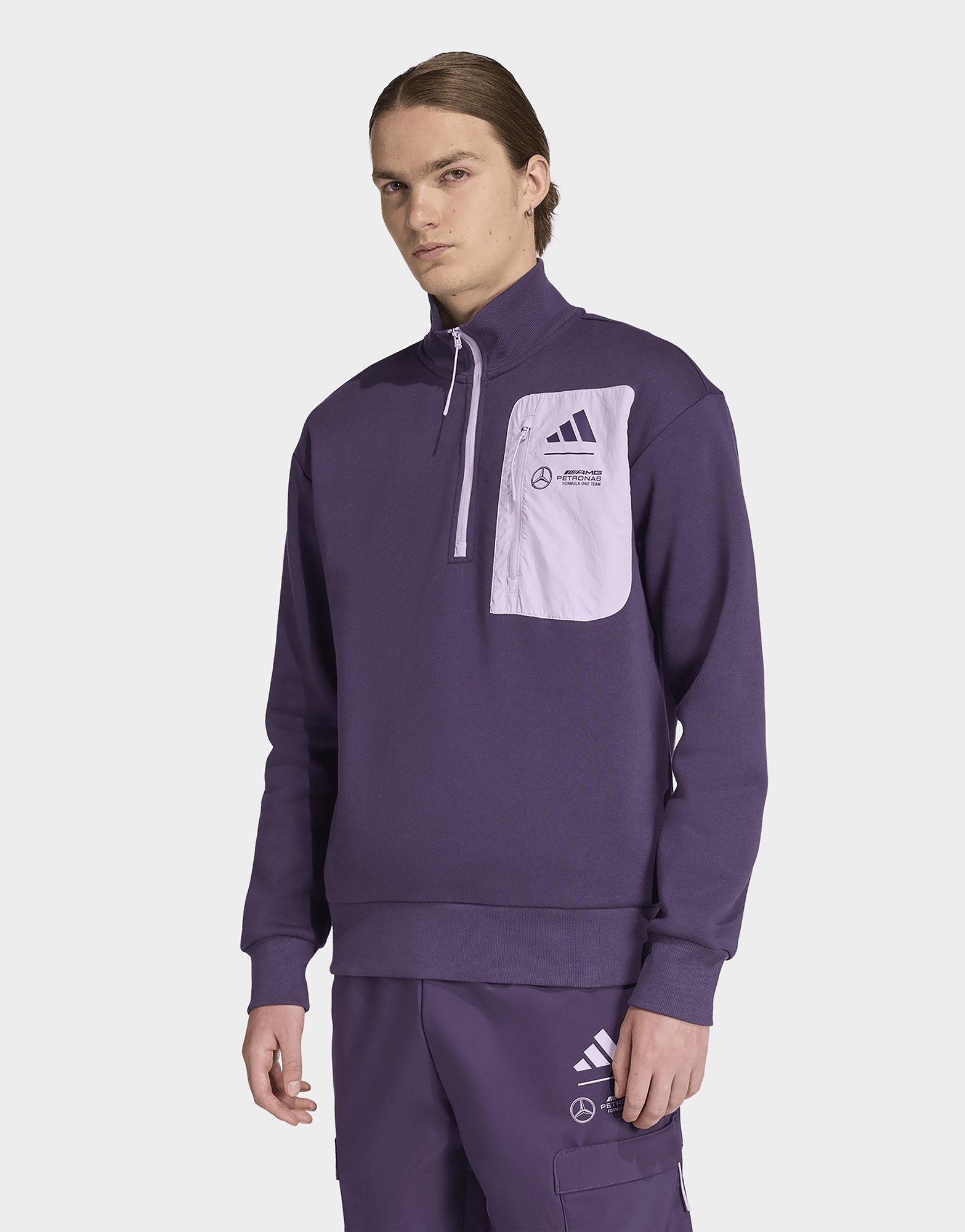 adidas Mercedes - Amg Petronas Formula One Team Premium Woven Fleece Top