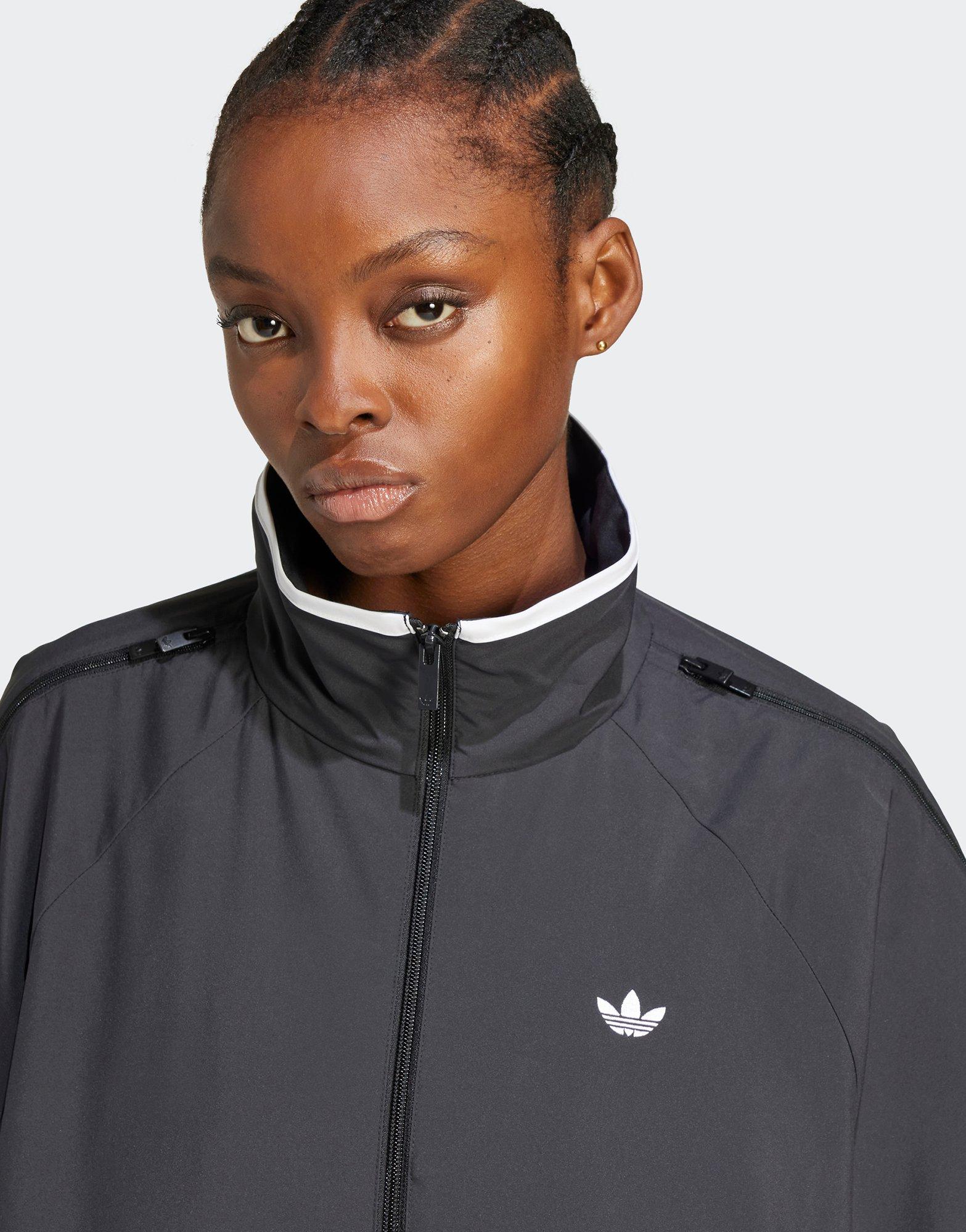 Black adidas Originals Adilenium Season 3 Zip Track Top