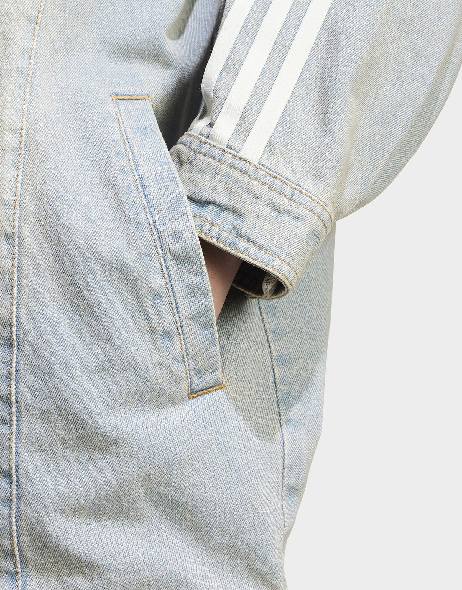 ●Adidas● Adilenium Season 3 Two-In-One Denim Shirt Jacket adidas Kurtka Adilenium Season 3 Two-In-One Denim Shirt