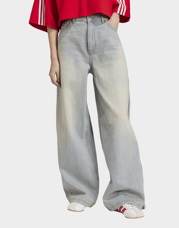 Multicolor adidas Adilenium Season 3 Zip Washed Denim Pants Multicolor adidas Adilenium Season 3 Zip Washed Denim Pants