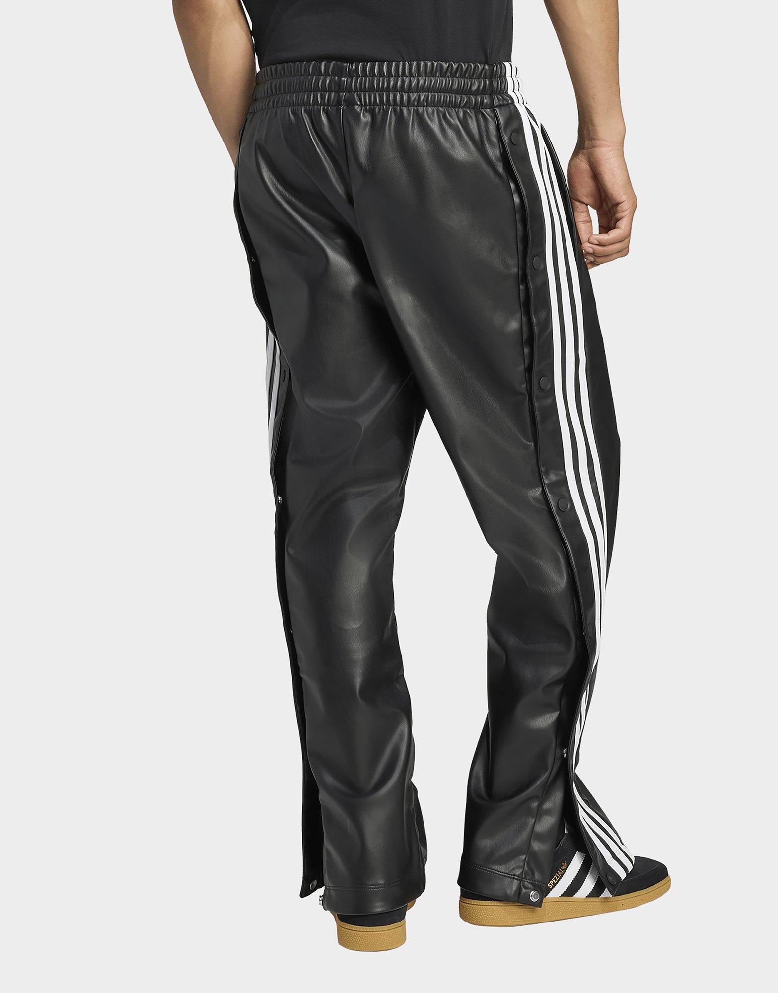 adidas adidas x Jeremy Scott Faux Leather Wide Pants