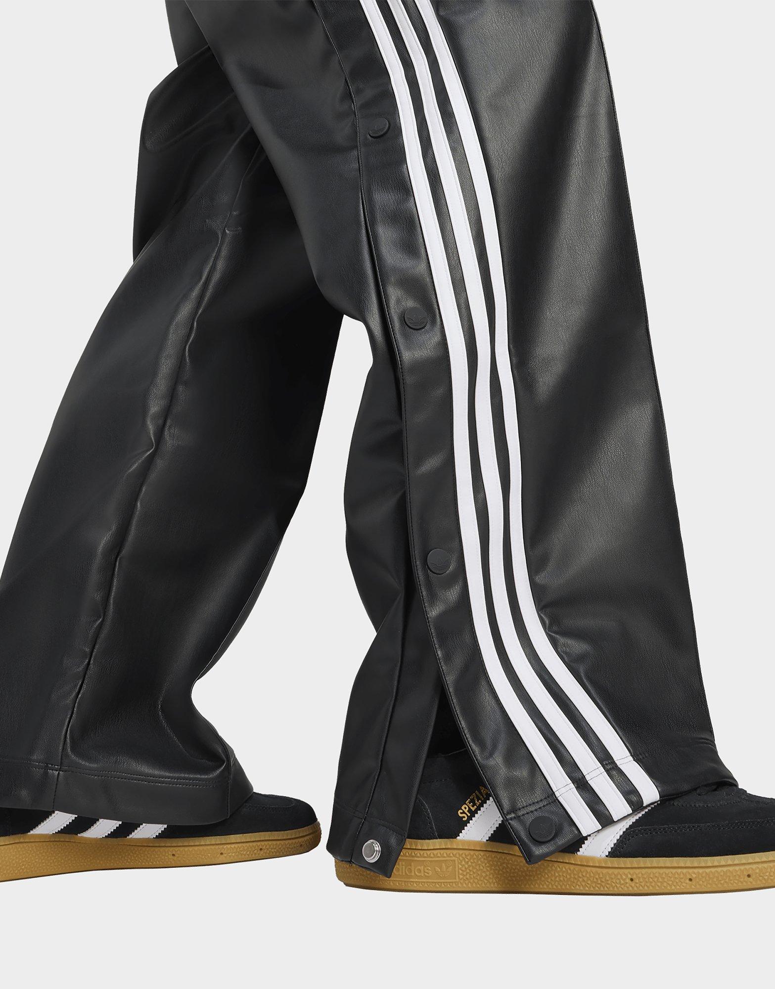 adidas adidas x Jeremy Scott Faux Leather Wide Pants