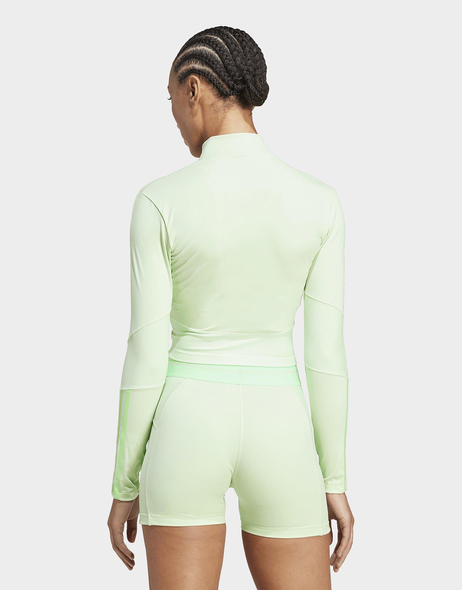 adidas Hyperglam Rib Zip Thru Cover Up