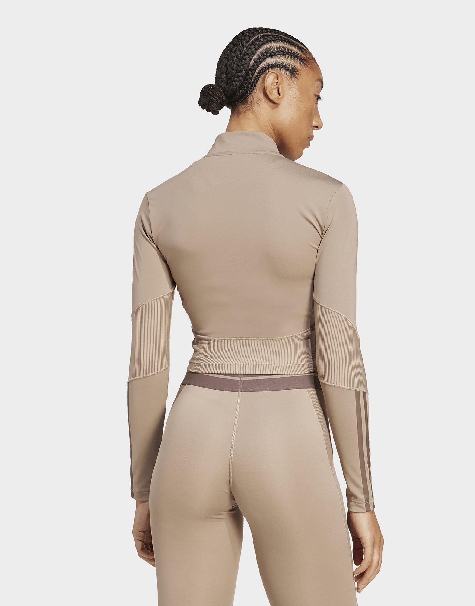 adidas Hyperglam Rib Zip Thru Cover Up