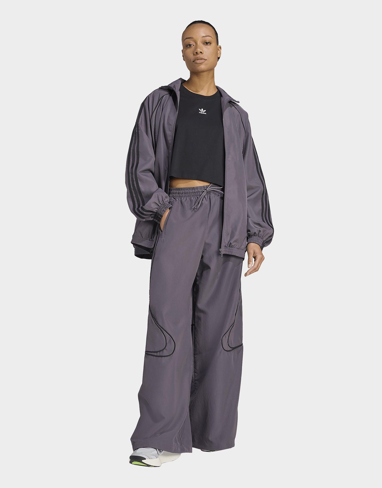 adidas Veste de survêtement toile oversize Teamgeist Adicolor