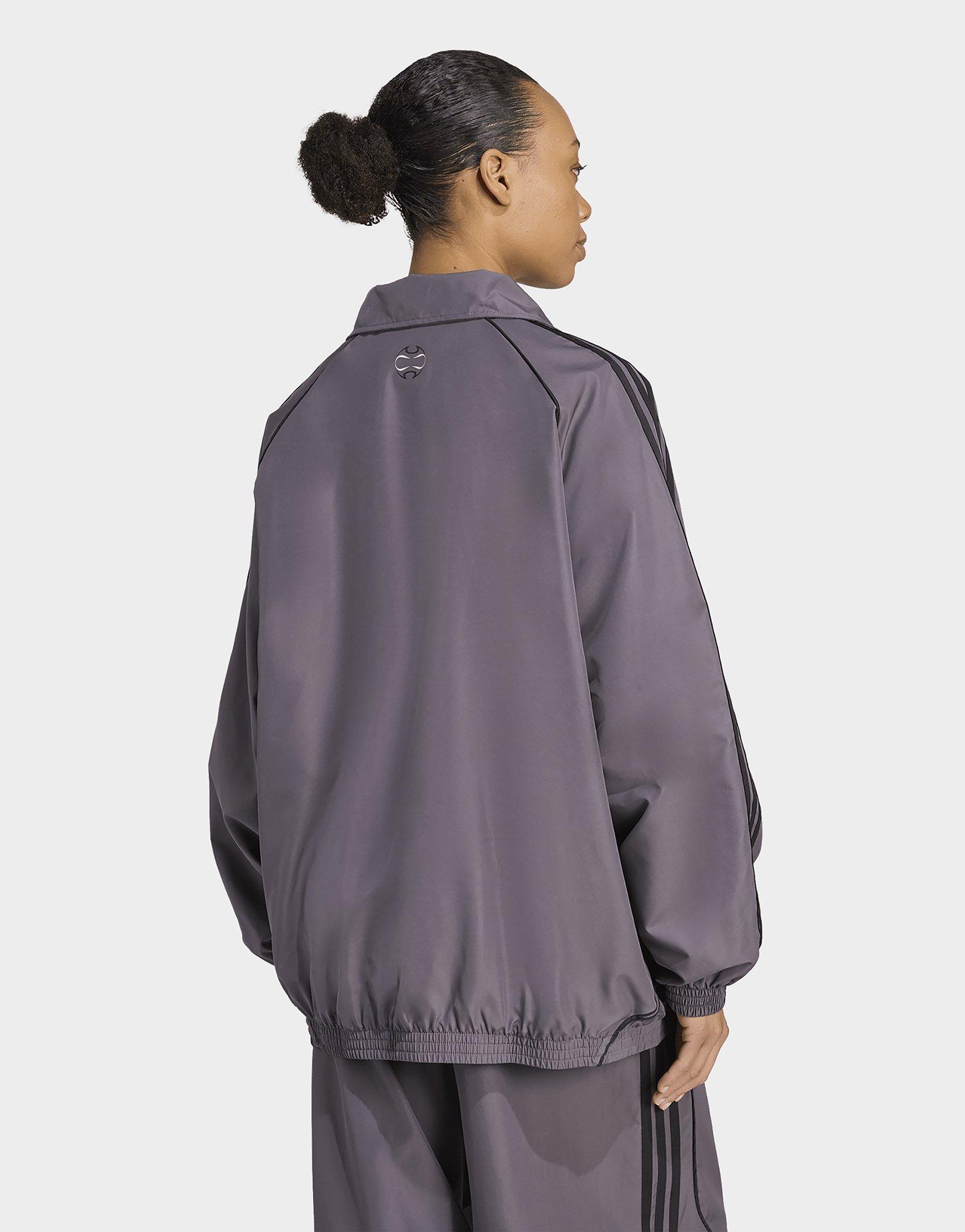 adidas Veste de survêtement toile oversize Teamgeist Adicolor