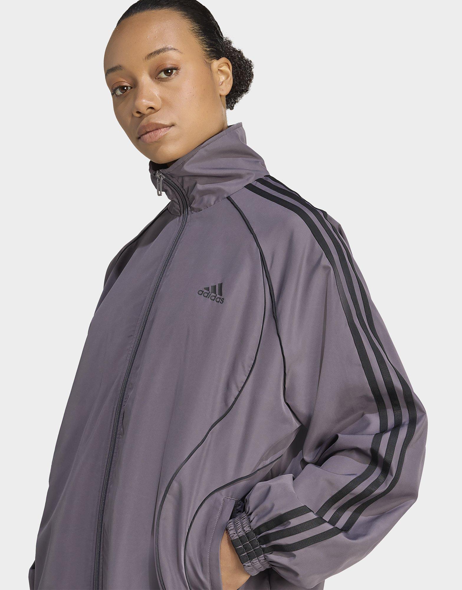 adidas Veste de survêtement toile oversize Teamgeist Adicolor